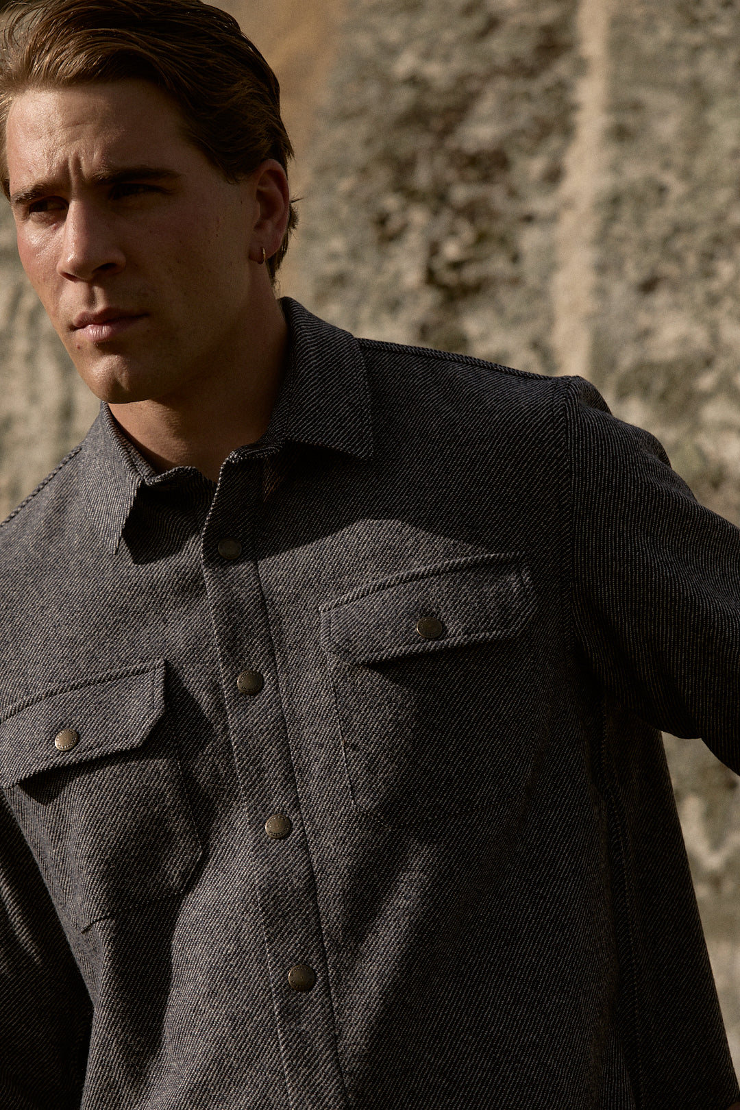 Forest Twill Shirt Navy