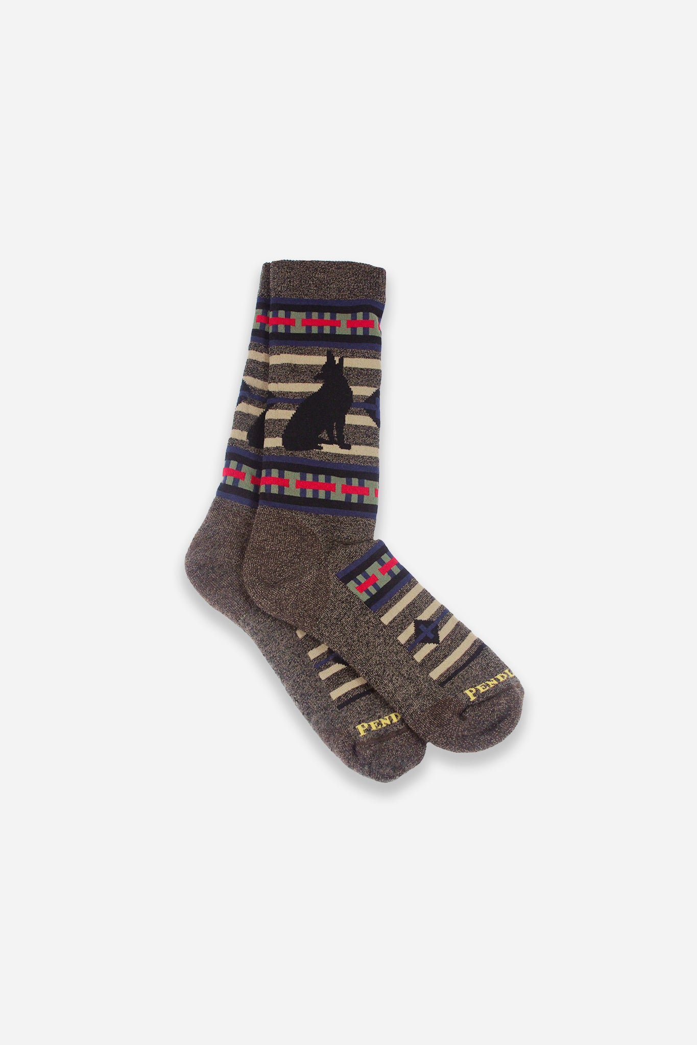 Lobo Wolf Crew Socks