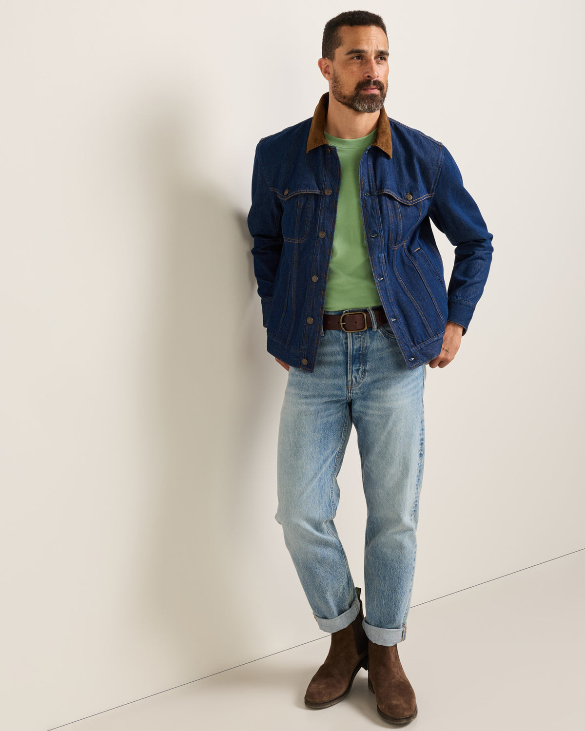Culver Denim Jacket Dark Denim/Ponderosa