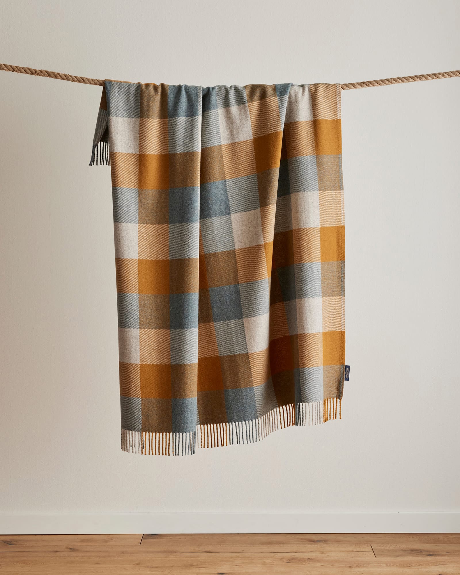 Eco Wise Washable Throw Shale/Copper
