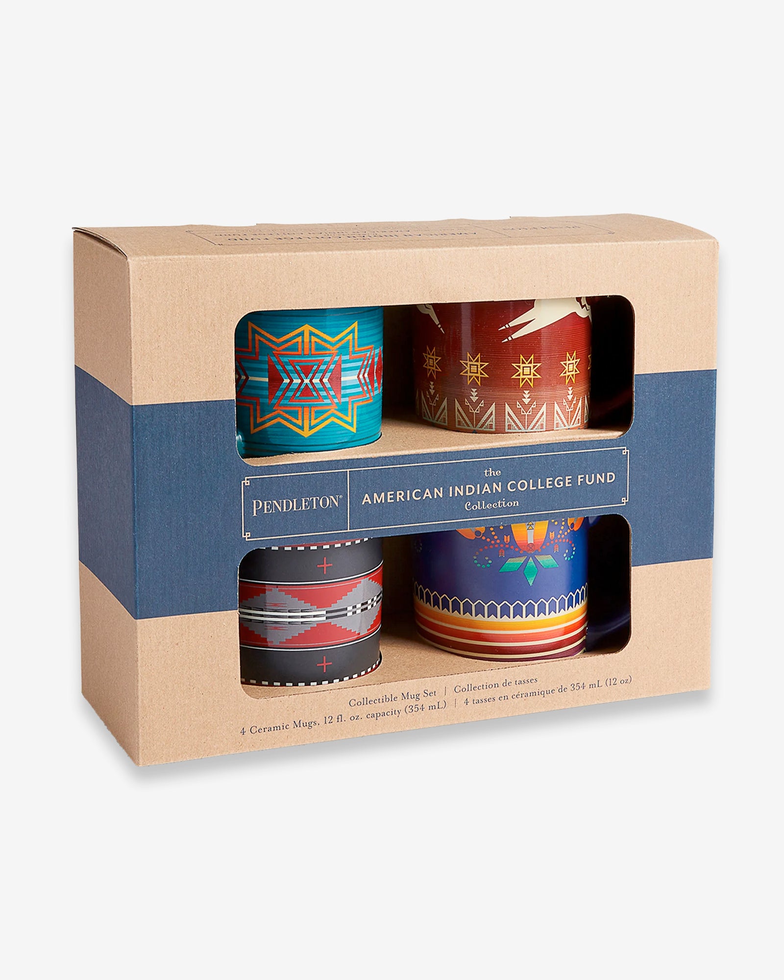 12 Oz Coffee Mug Set Of 4 The College Fund #3