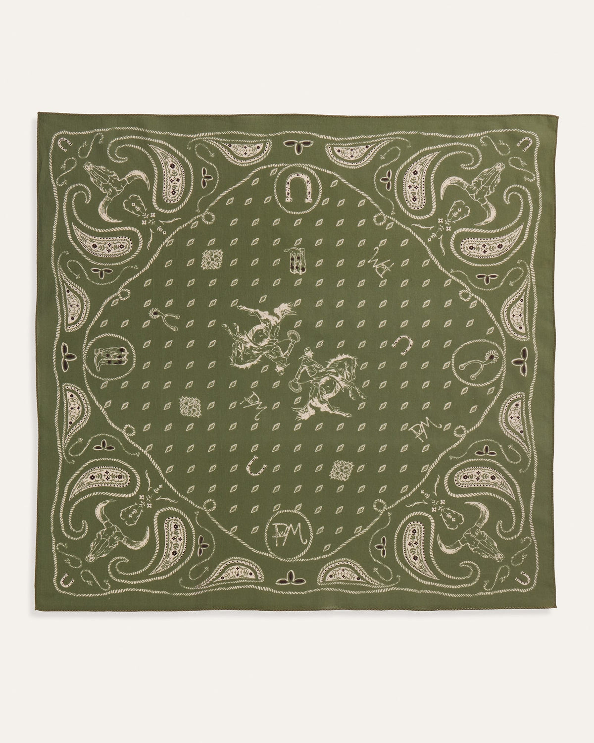 3-Pack Bandana Western Lasso Multi