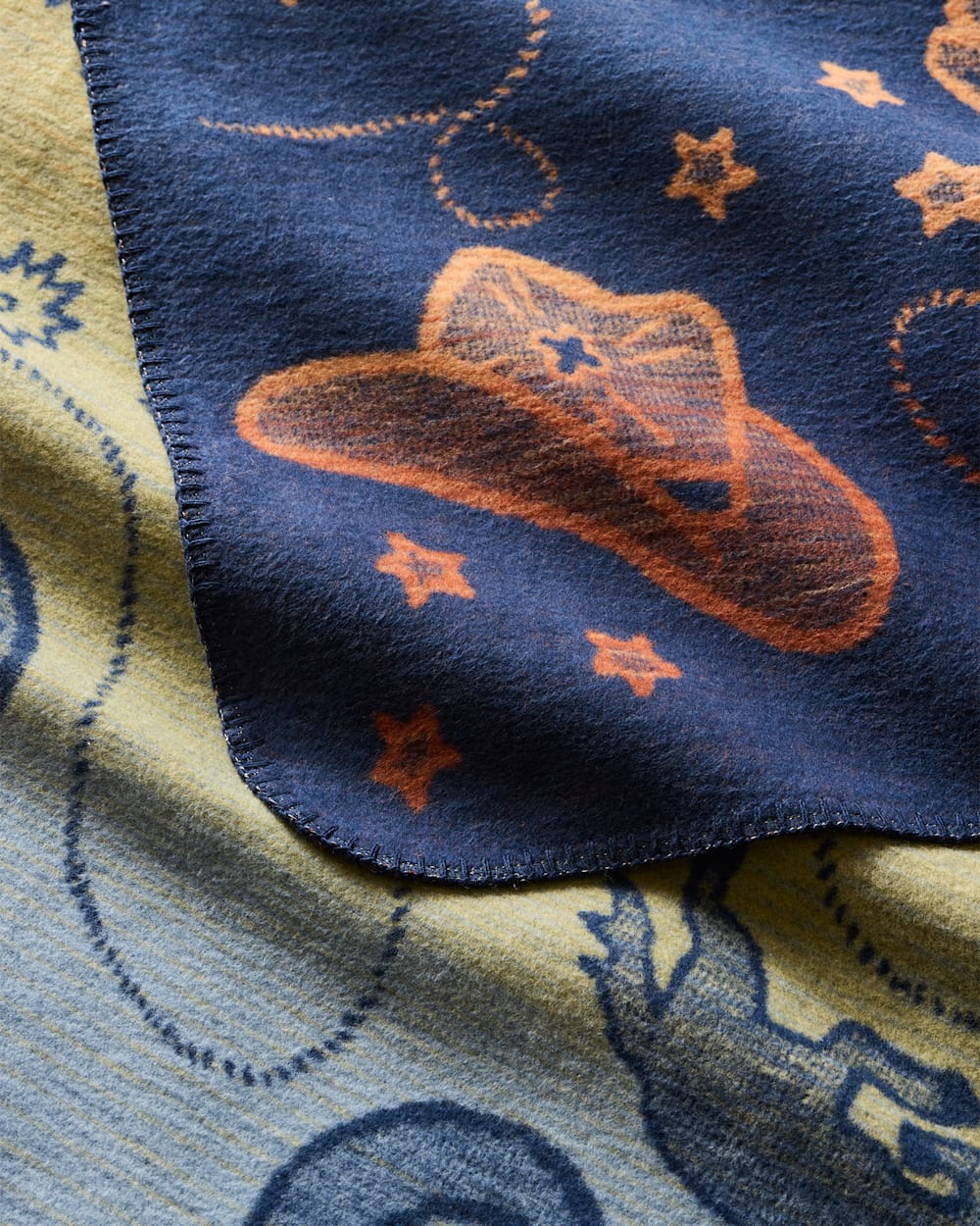 Organic Cotton Baby Blanket Cosmic Rodeo