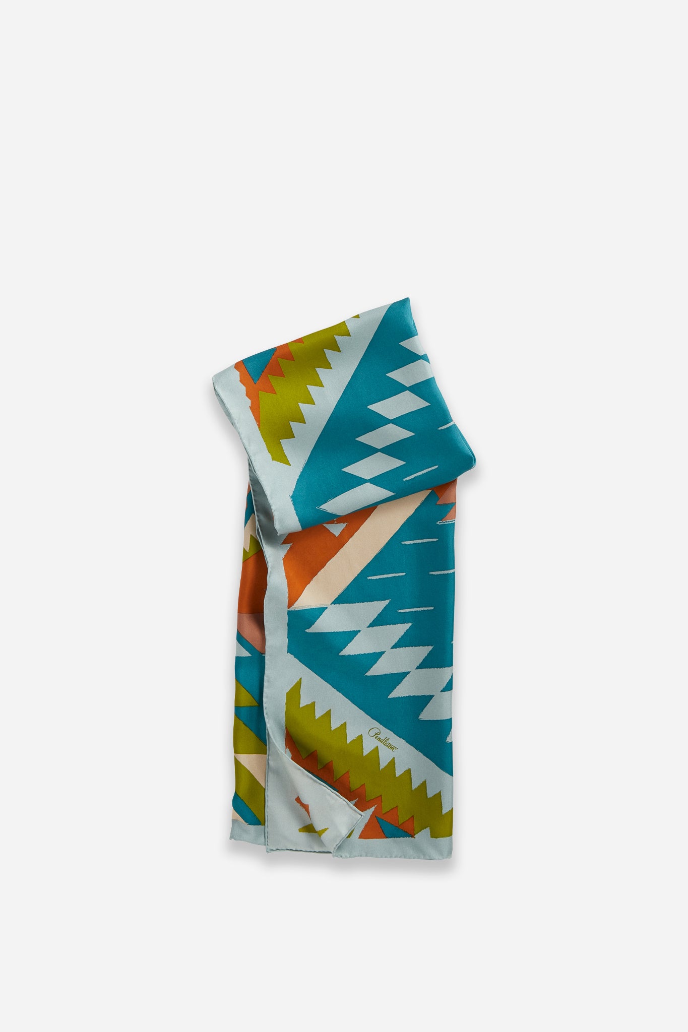 Silk Scarf Highland Peak Multi