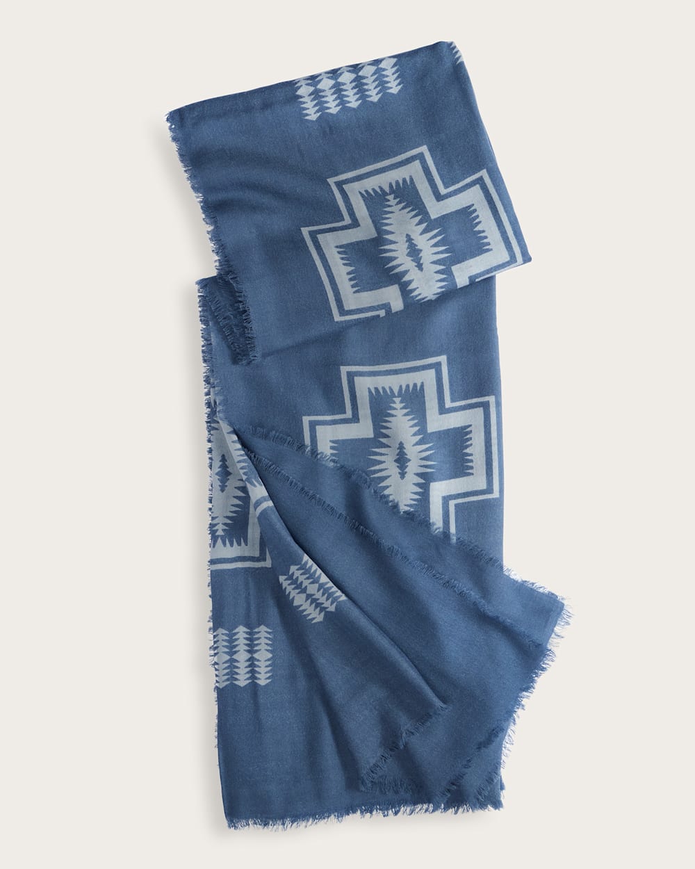 Oversized Featherwt Wool Scarf Harding Dusk