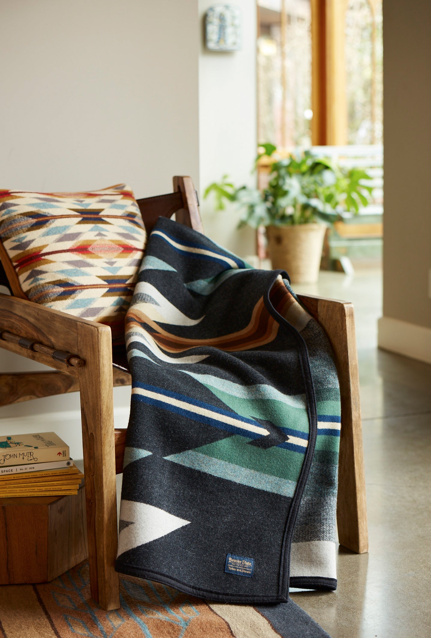 Jacquard Pillow Wyeth Trail
