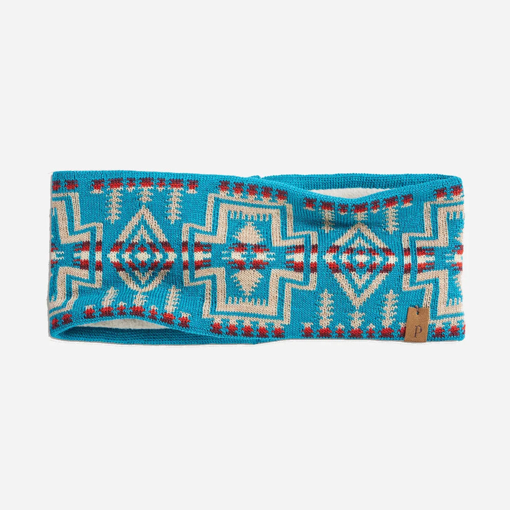 Fleece-Lined Headband Harding Turquoise