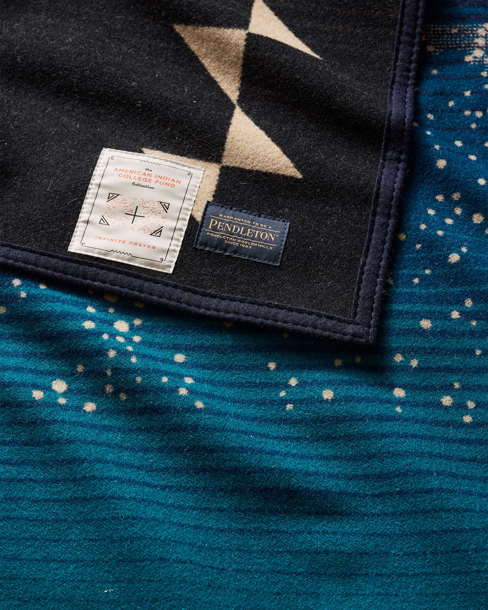 The College Fund Jacquard Blanket Infinite Prayer