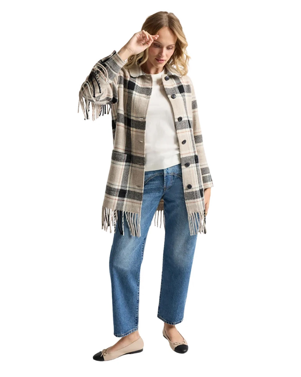 Jolene Fringe Wool Jacket