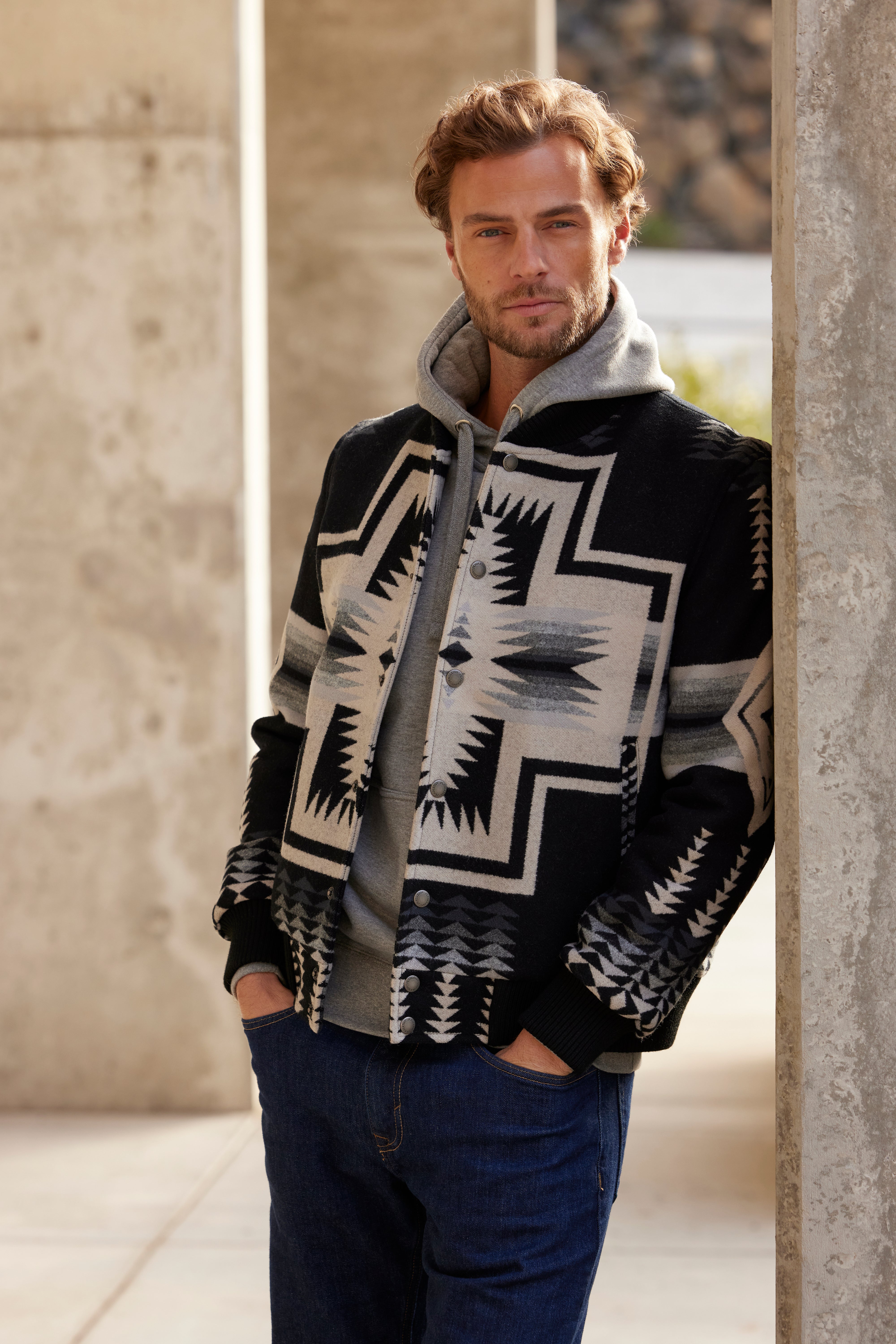 Quilted Gorge Snap Jacket Harding Black