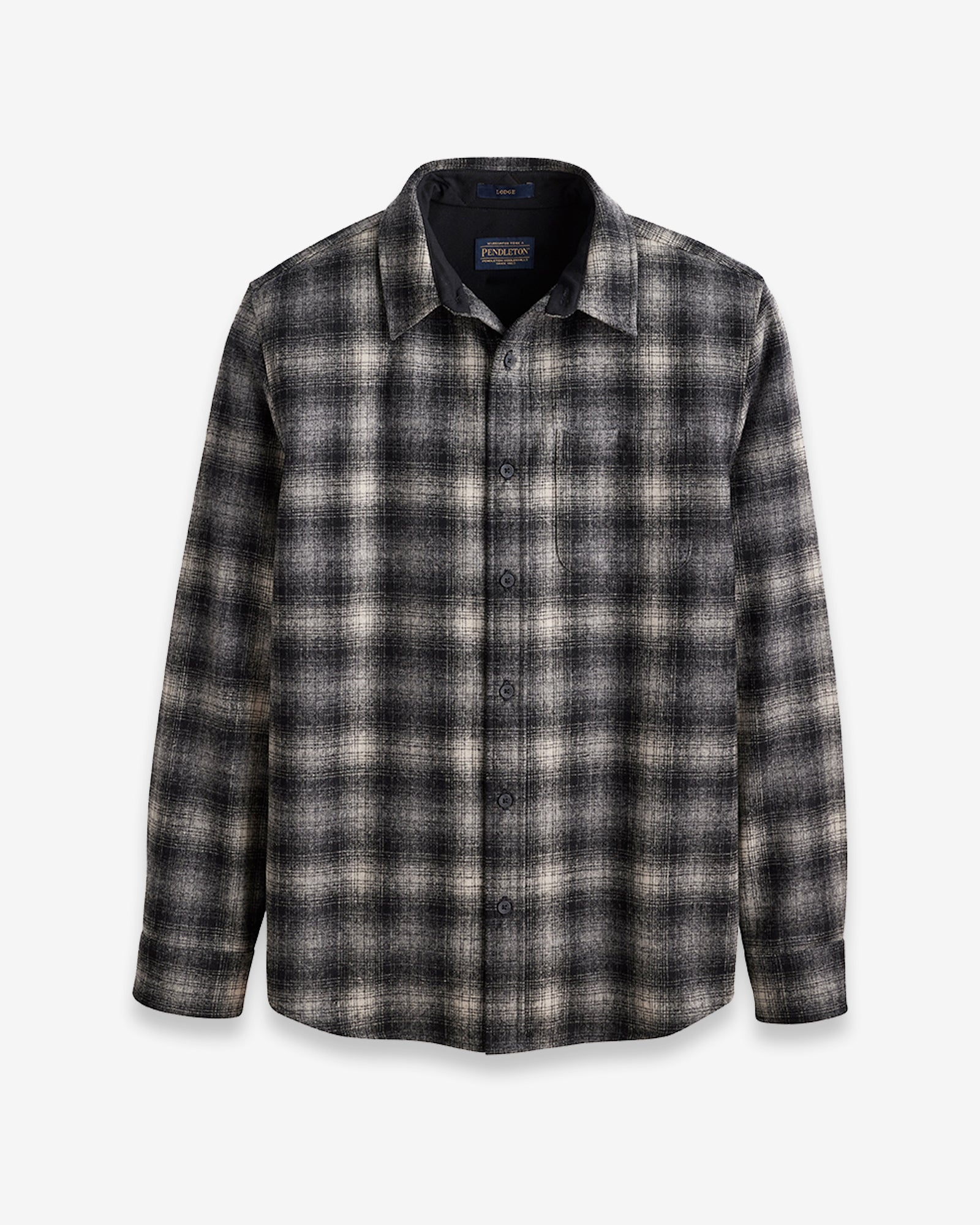 Lodge Shirt Grey Ombre Check