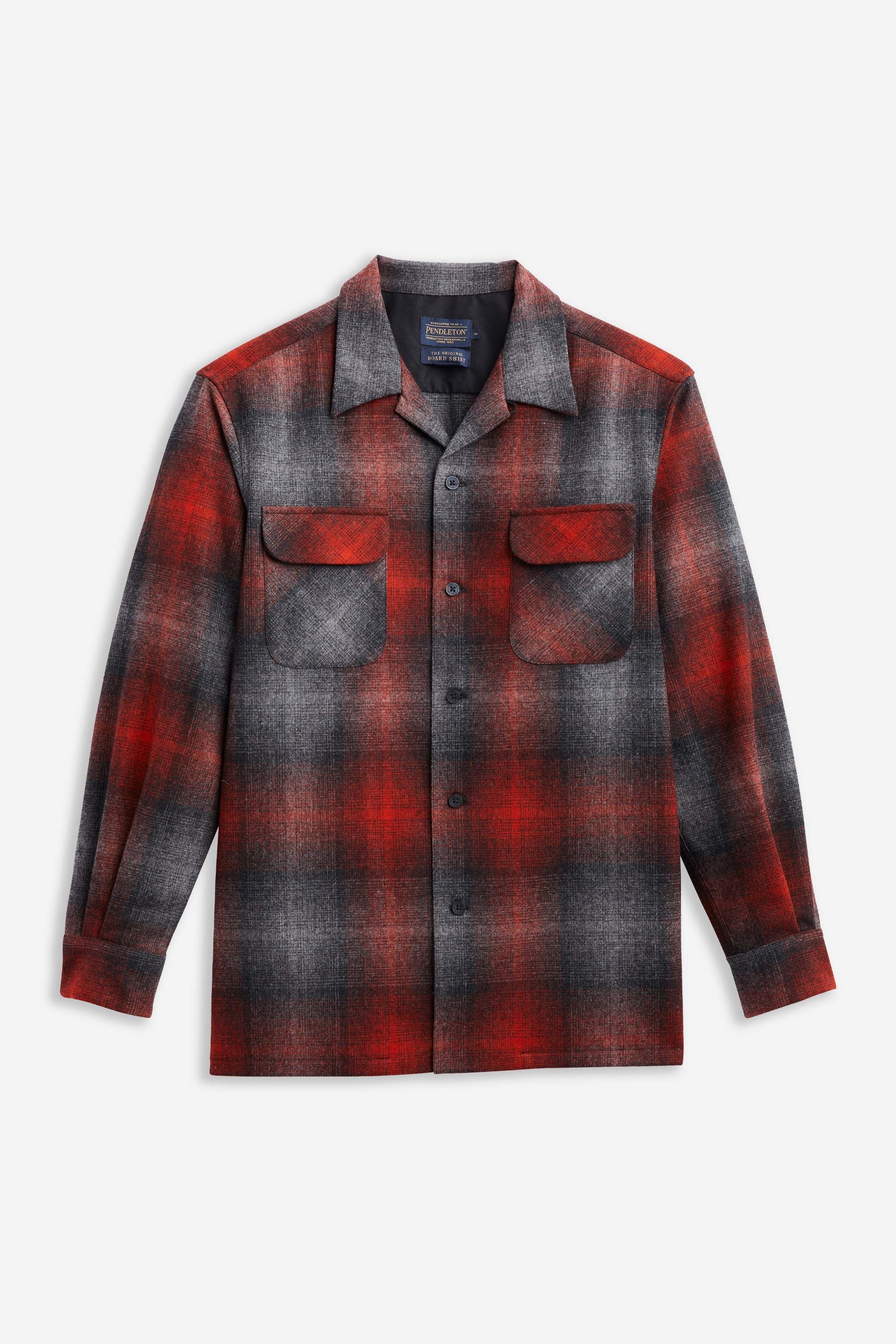Original Board Shirt Black/Red Ombre