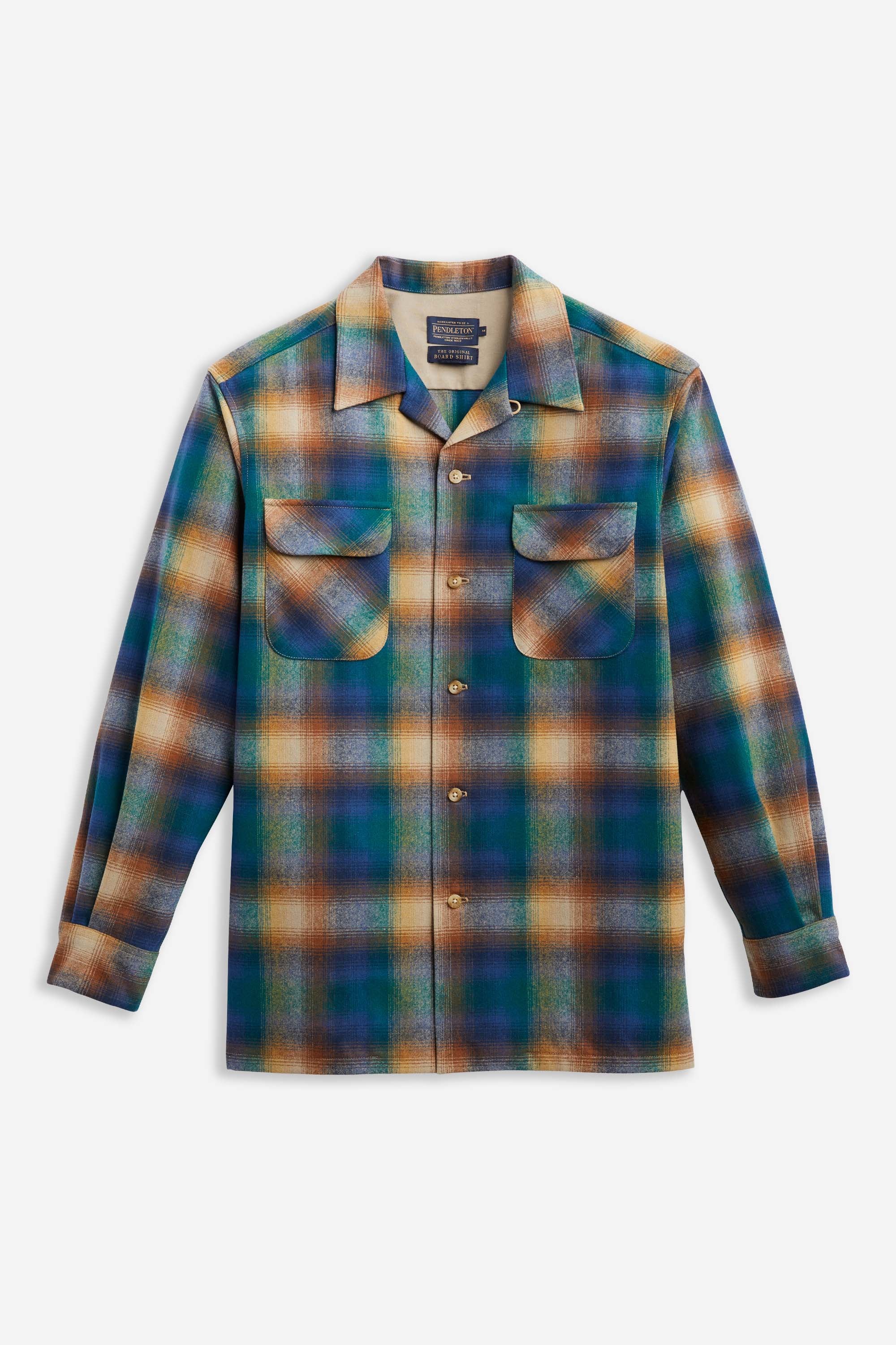 Original Board Shirt Blue/Brown Multi Ombre