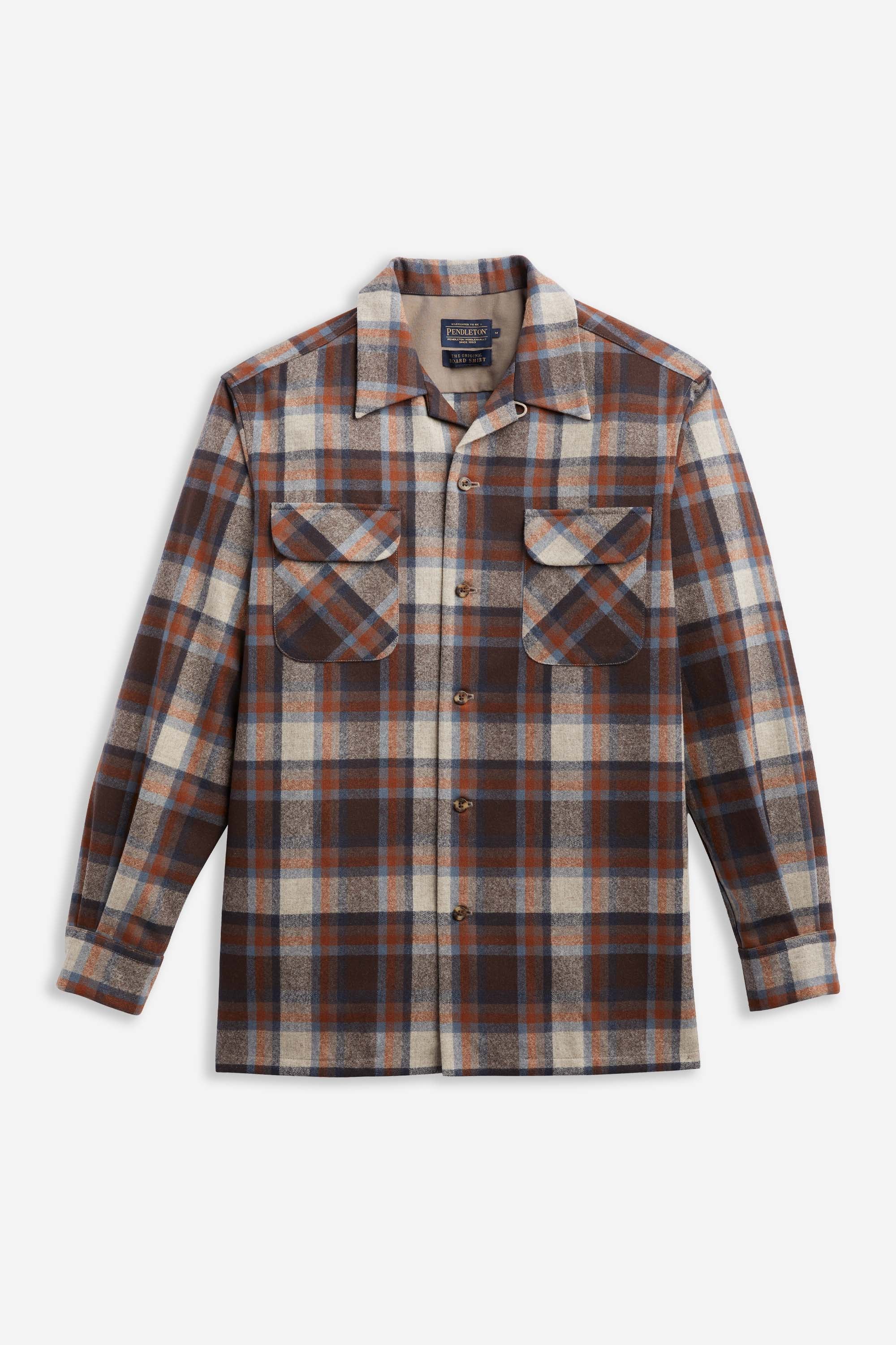 Original Board Shirt Brown/Tan Mix Plaid