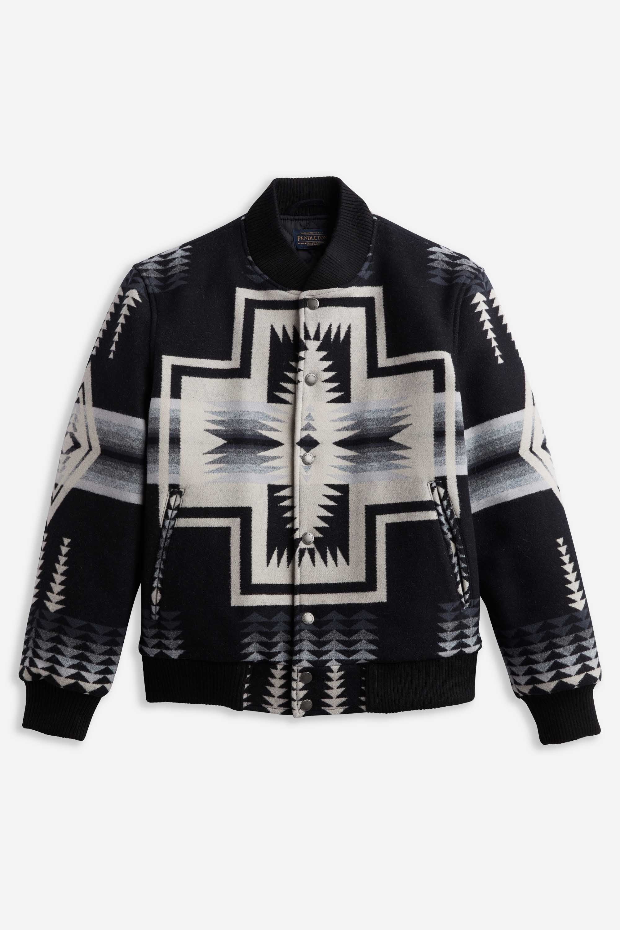 Quilted Gorge Snap Jacket Harding Black