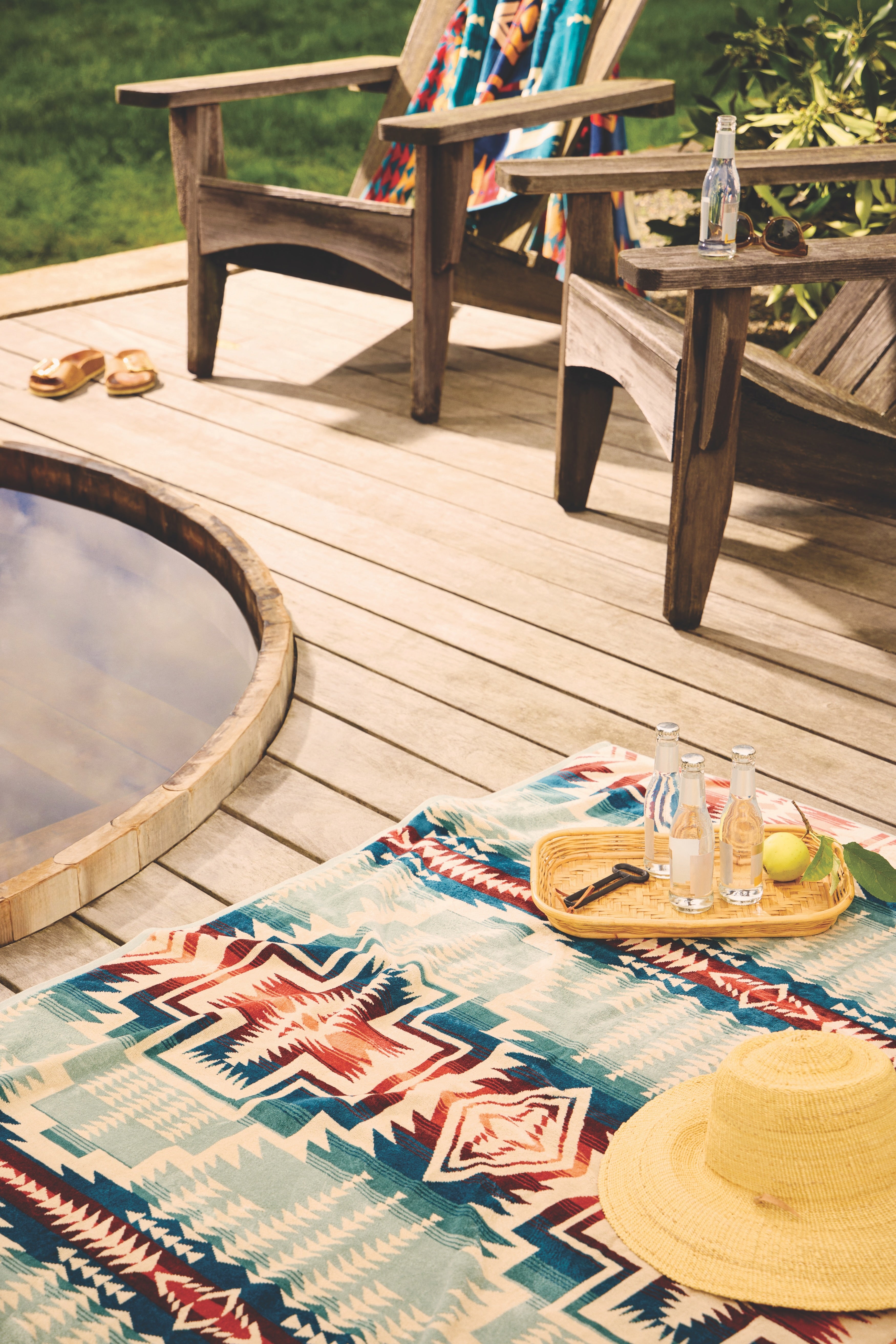 Towel For Two Silver Blue Harding Star