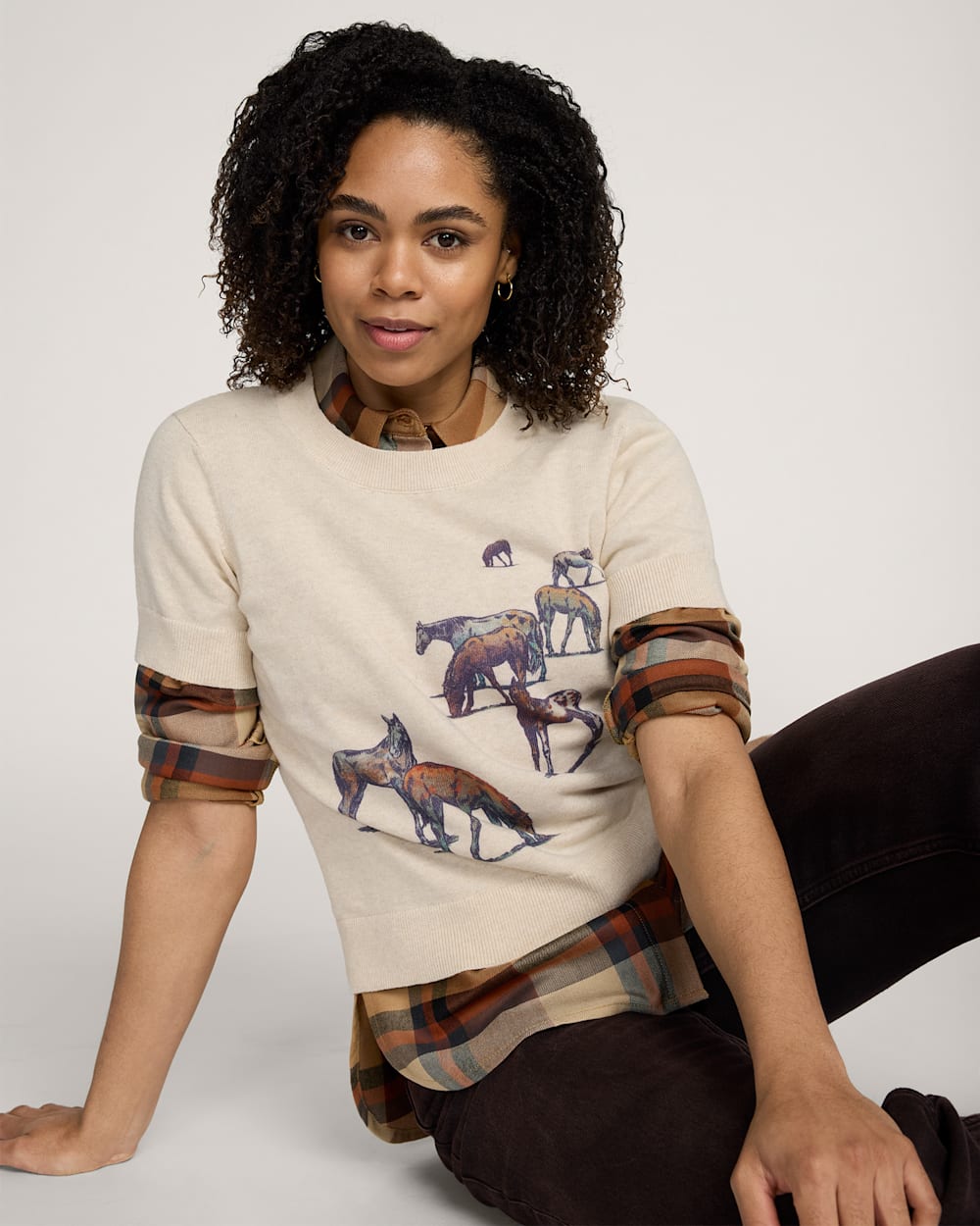 Wild Horse Sweater Ecru