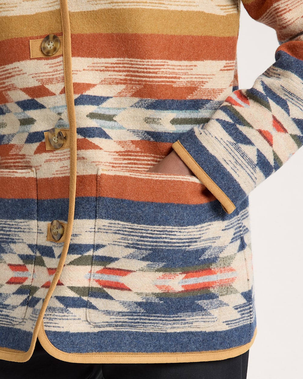 Reversible Wool Coat Wyeth Falls