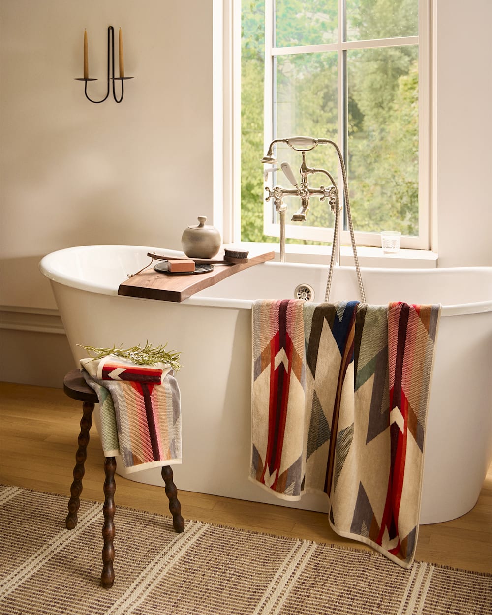 Jacquard Towel Collection Wyeth Trail