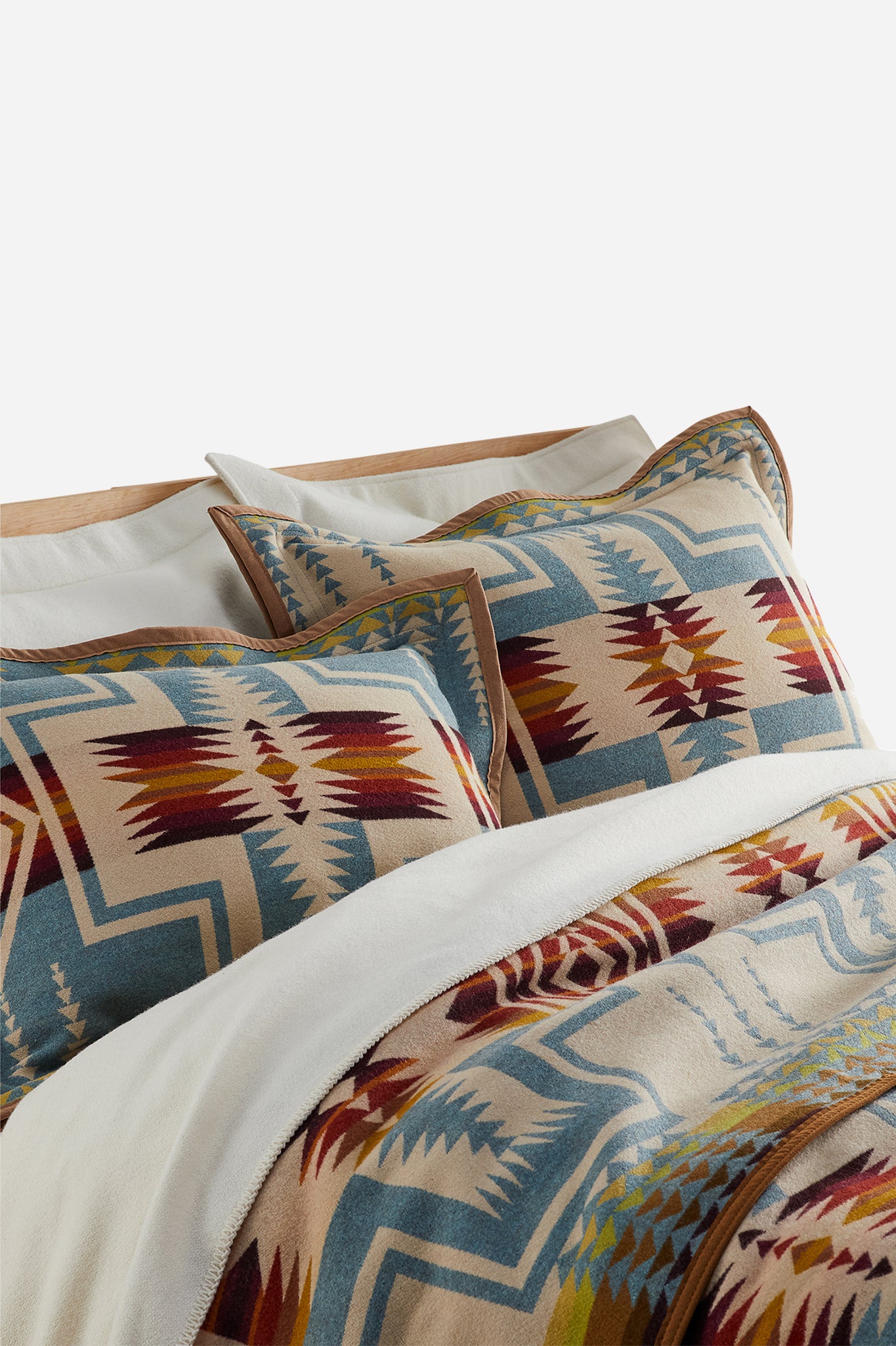 Jacquard Pillow Sham Suede Harding Shale
