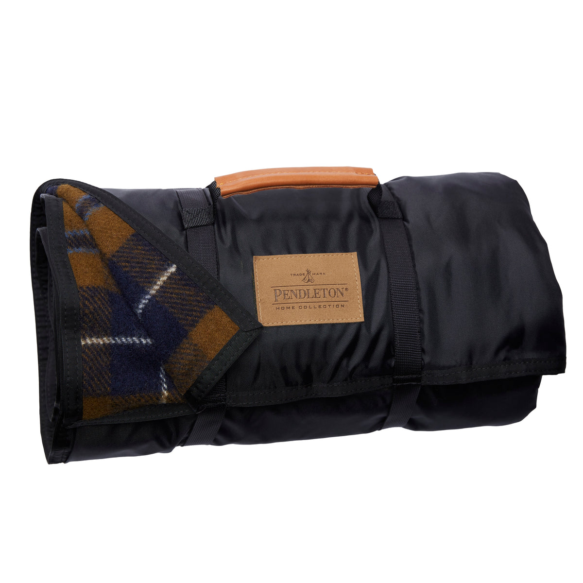 Nylon Backed Roll-Up Blanket Jacksonville Plaid