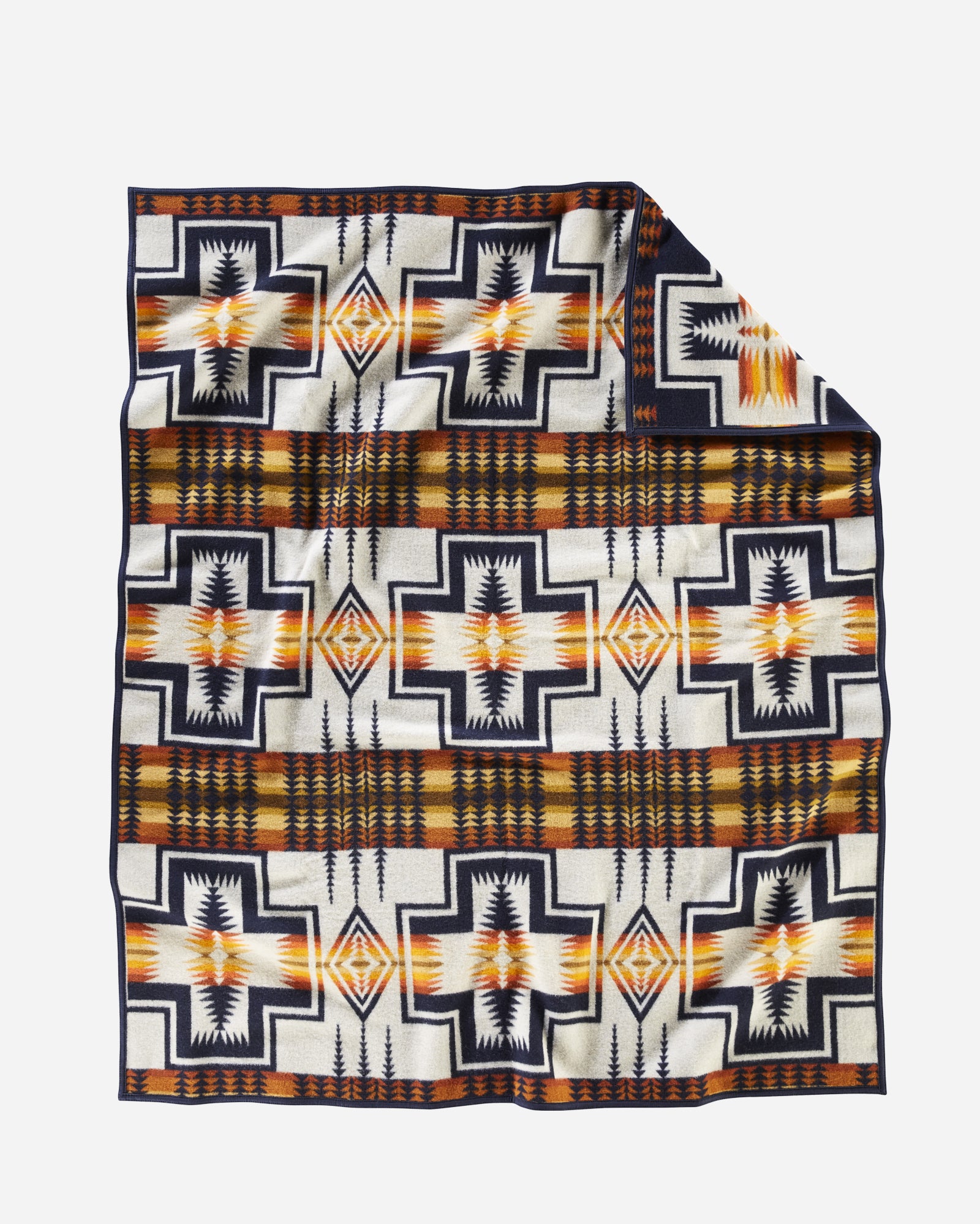 Harding Blanket Navy