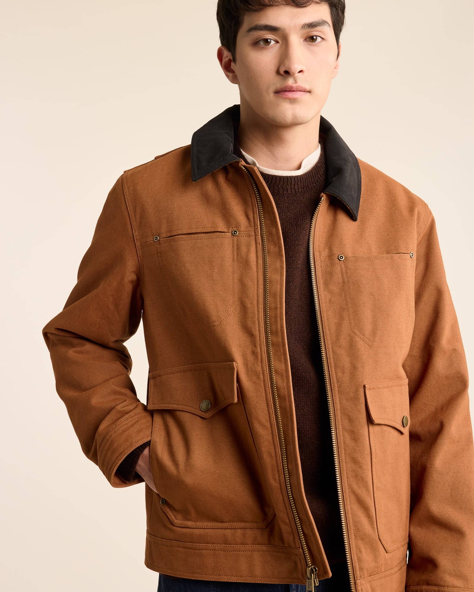 Carson City Ranch Coat Dark Olive