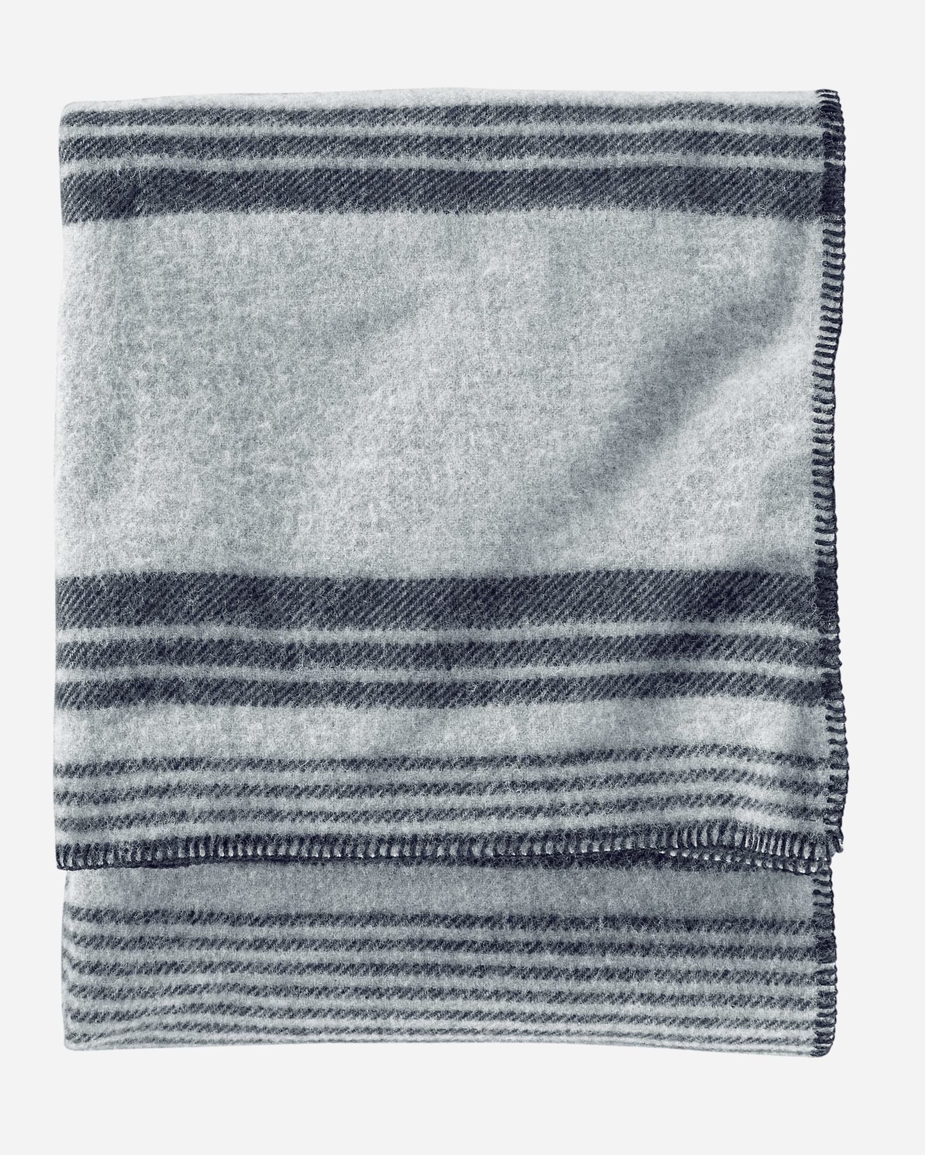 Eco Wise Blanket Irving Stripe Grey