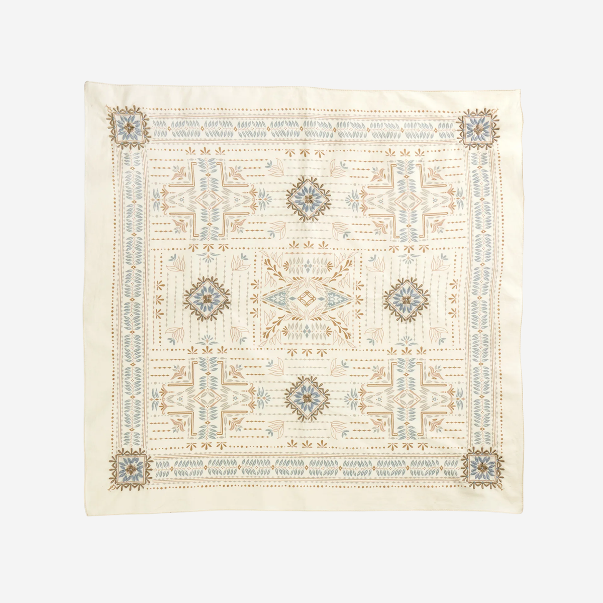 Laurel Grove Embroidered Bandana