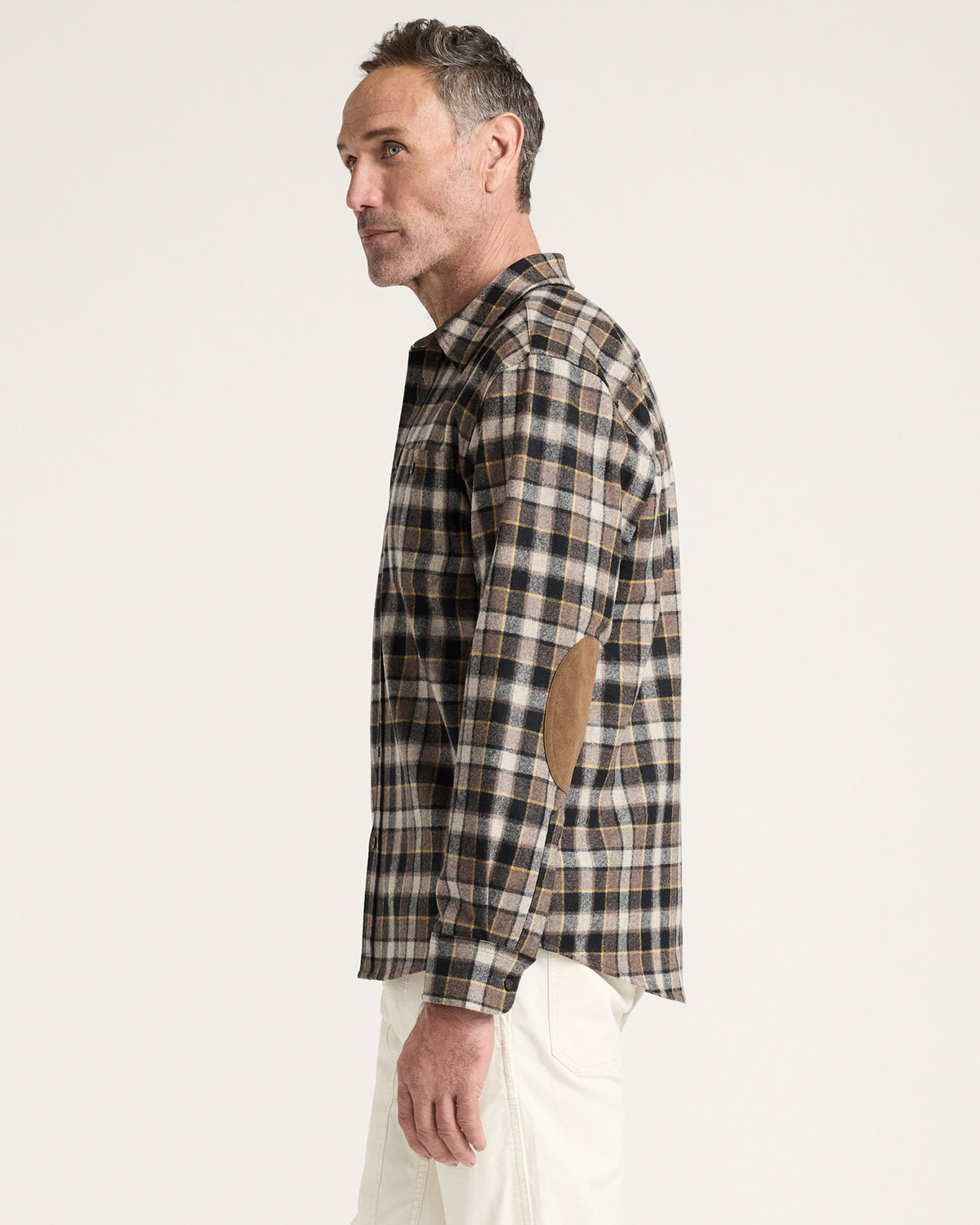 Trail Shirt Brown/Yellow Plaid