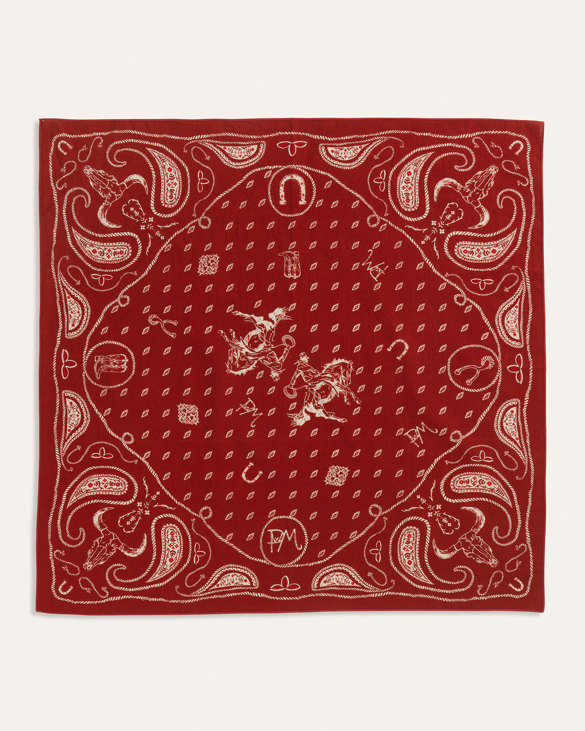 3-Pack Bandana Western Lasso Multi