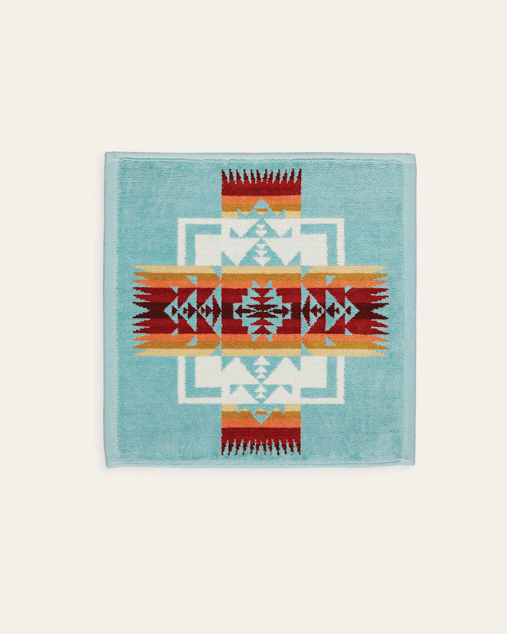 Pendleton 3 Piece Towel Set in Chief Joseph Aqua – view 3