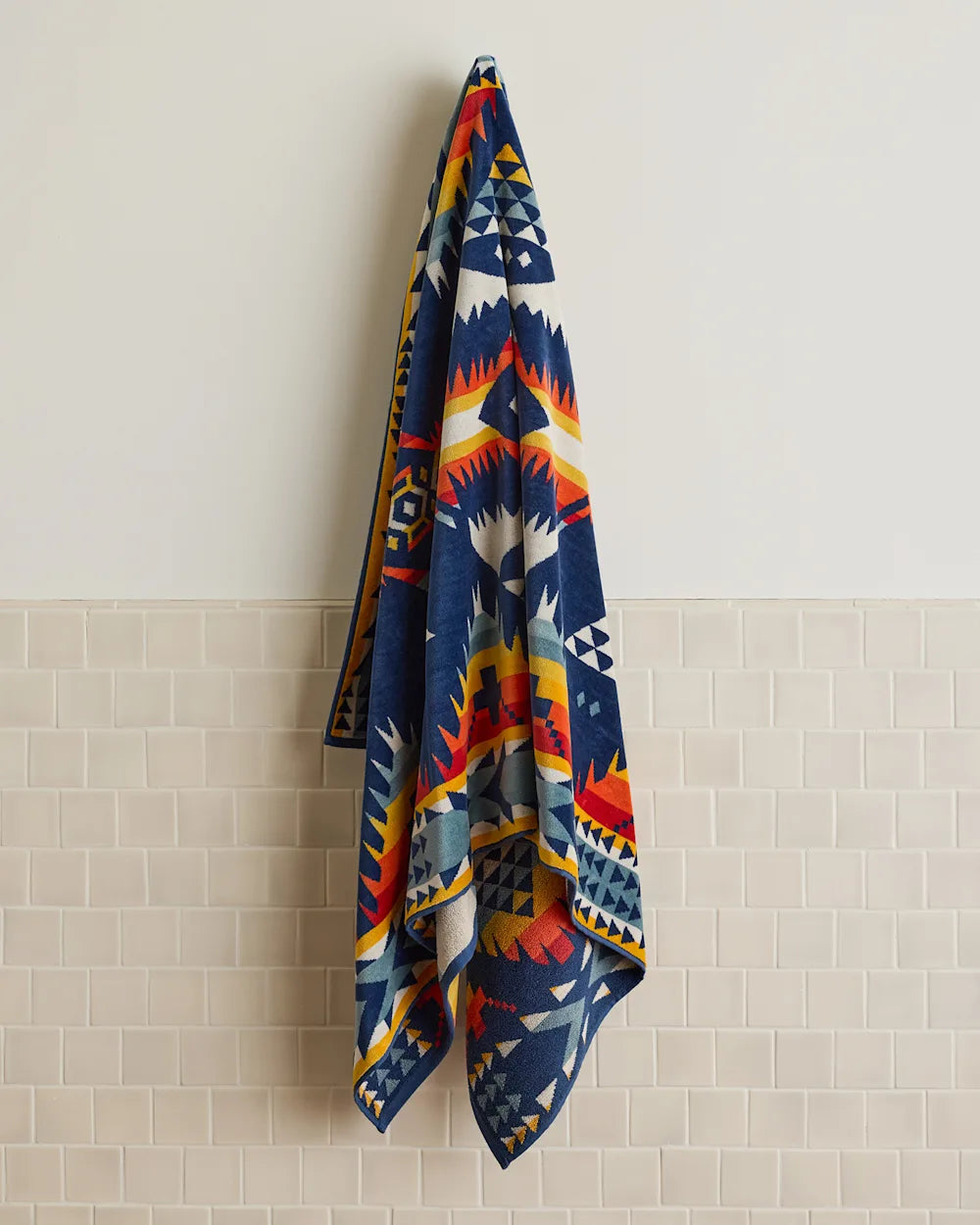 Pendleton Beach Towel in Nehalem Navy – view 4