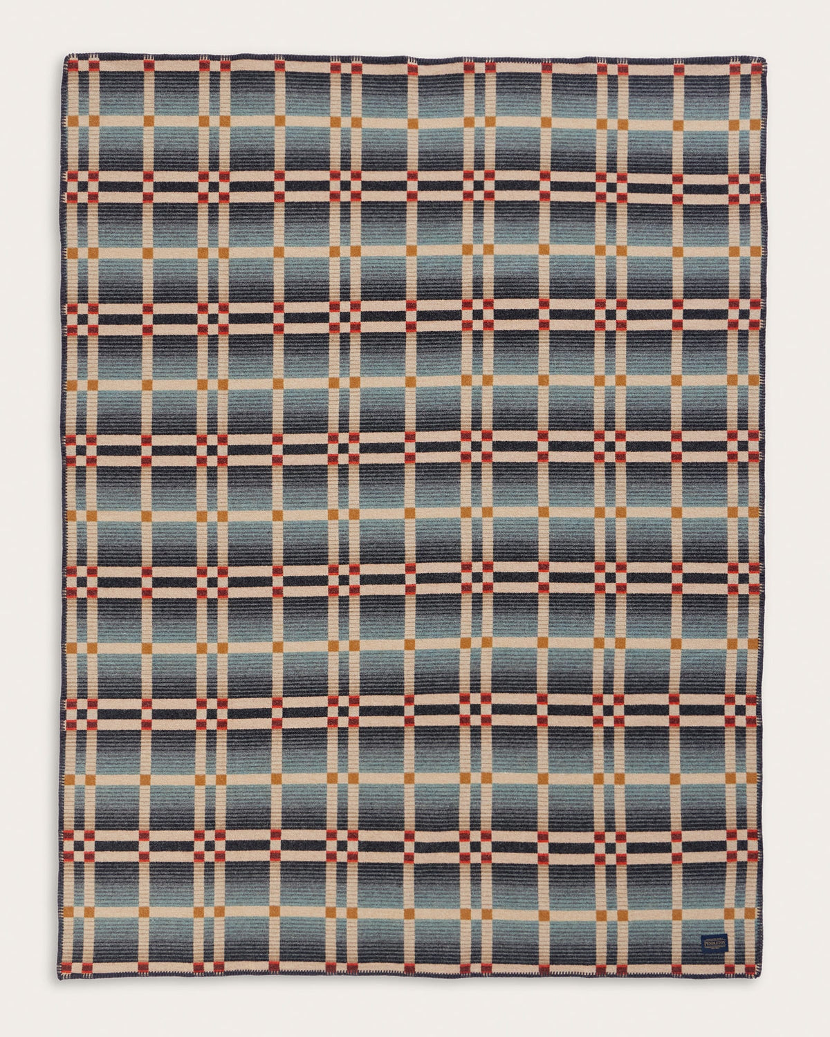 Pendleton Four Square Wool Throw in Slide Mountain Shale – view 5