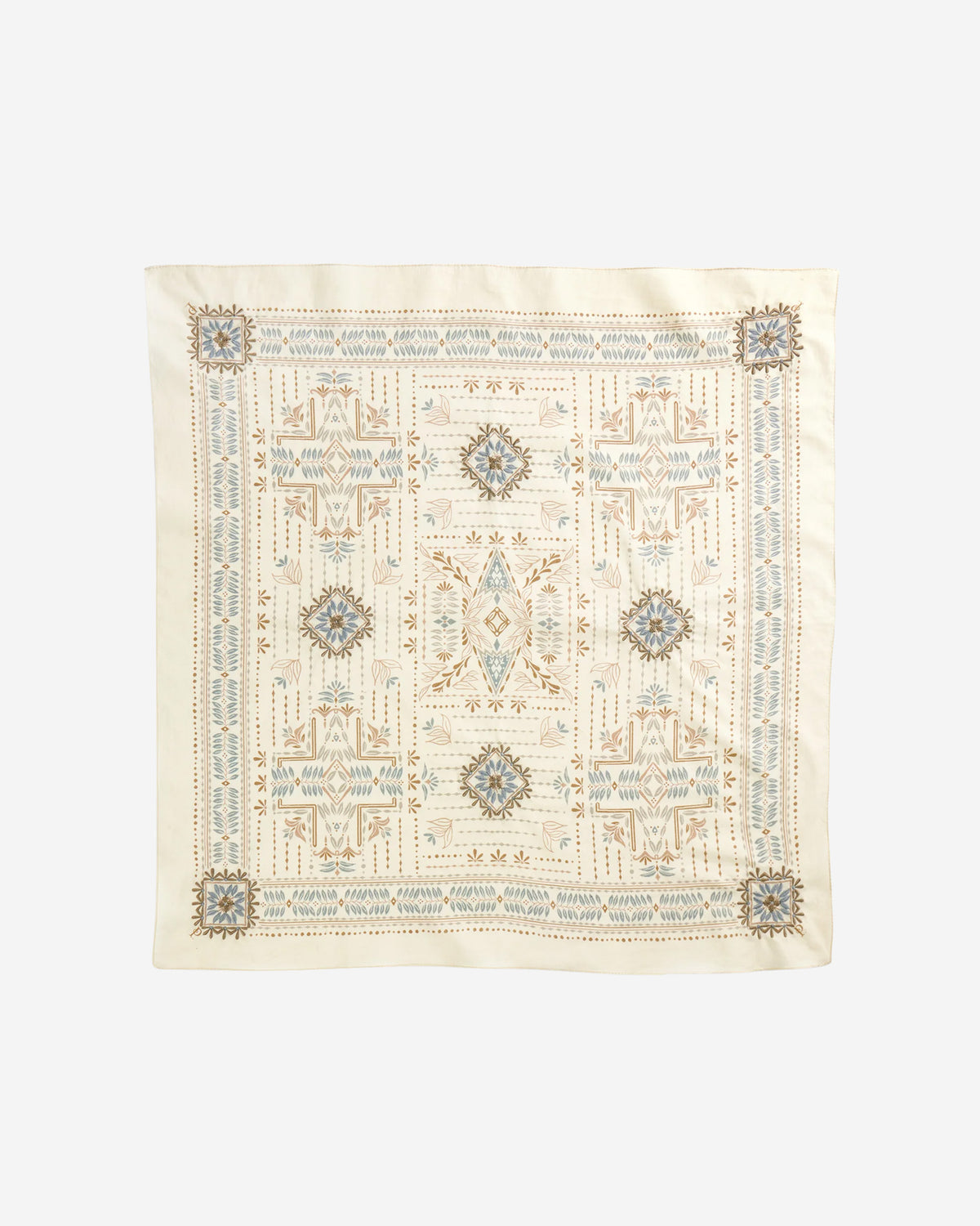 Laurel Grove Embroidered Bandana