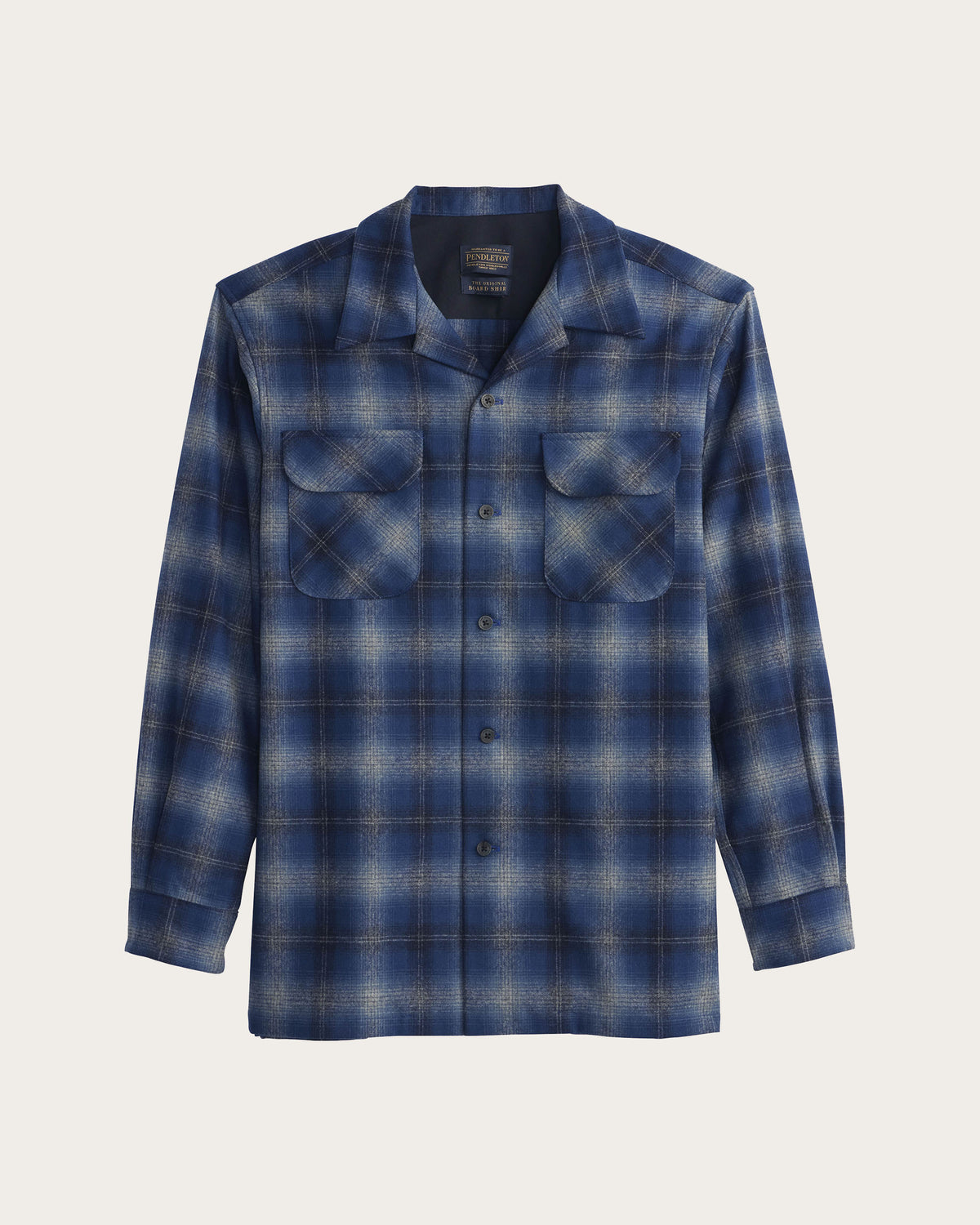 Pendleton Men's Board Shirt in Navy Ombre