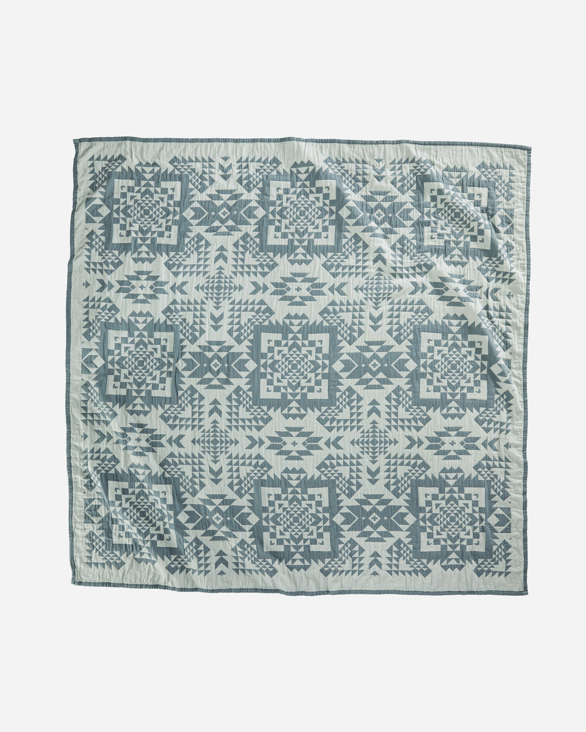 Pendleton Organic Cotton Matelasse in Opal Springs Balsam – view 3