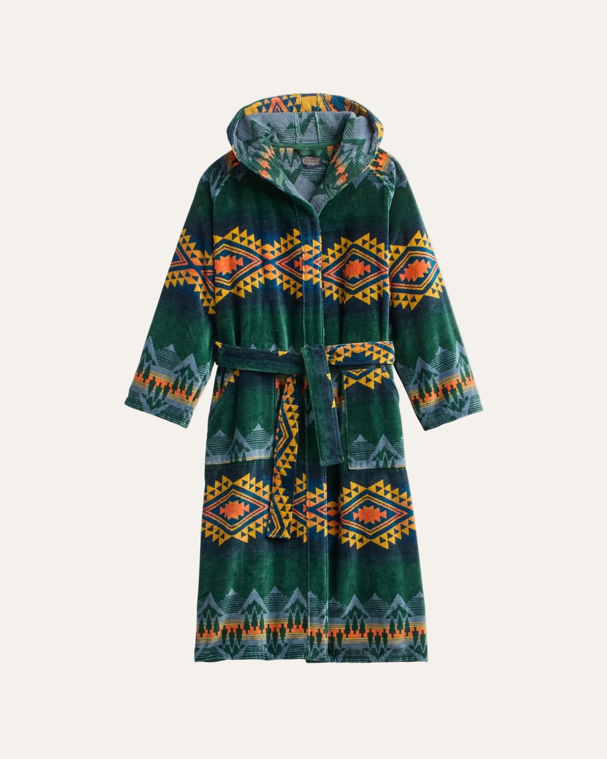 Pendleton Terry Robe in Wildland Heroes Green
