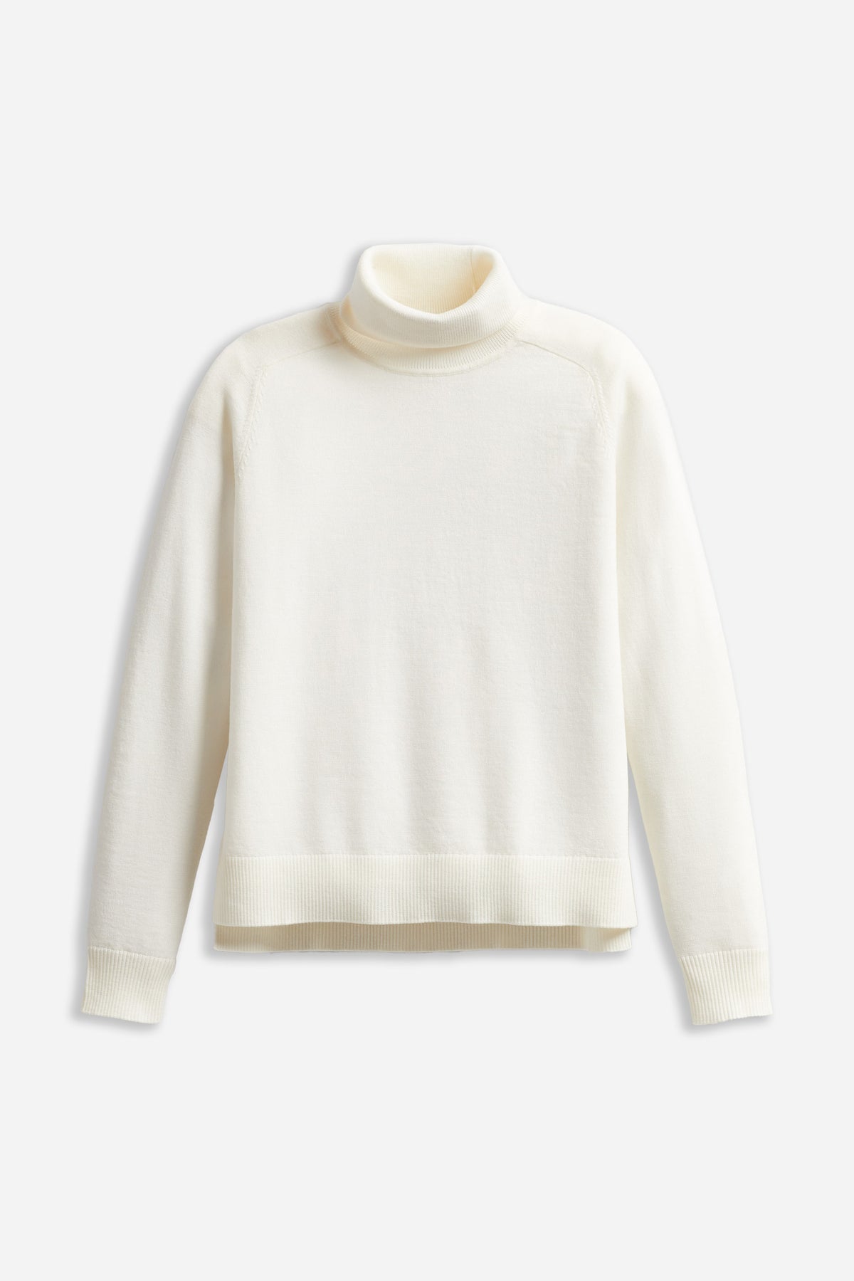 Pendleton Women's Raglan Merino Turtleneck in Ivory