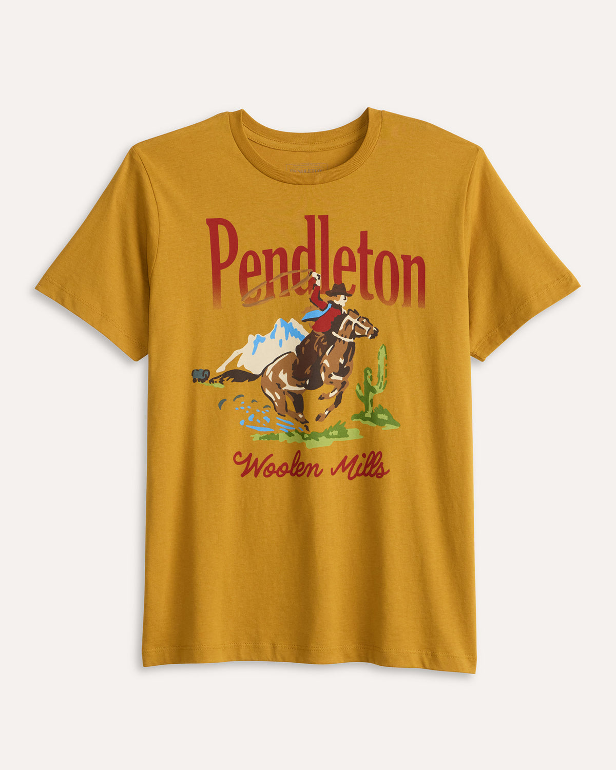 Pendleton Women's Western Graphic Tee in Old Gold