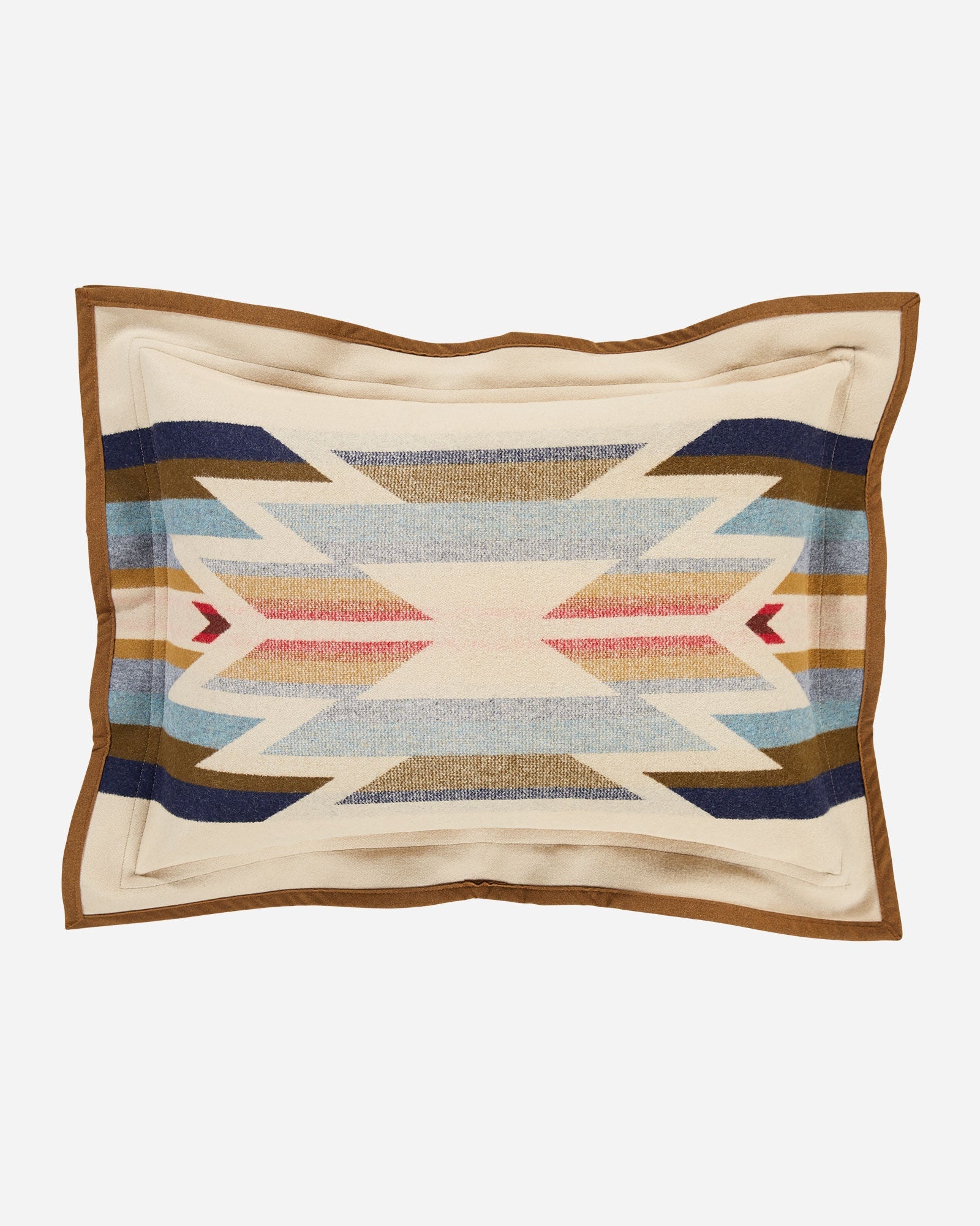 Jacquard Pillow Sham Suede Wyeth Trail