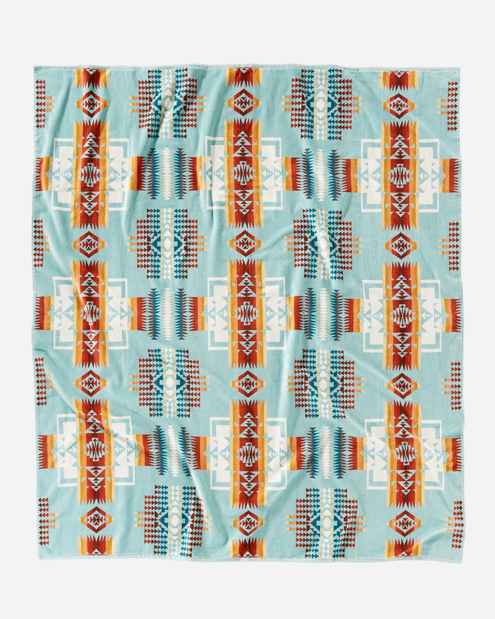 Towel For Two Chief Joseph Aqua