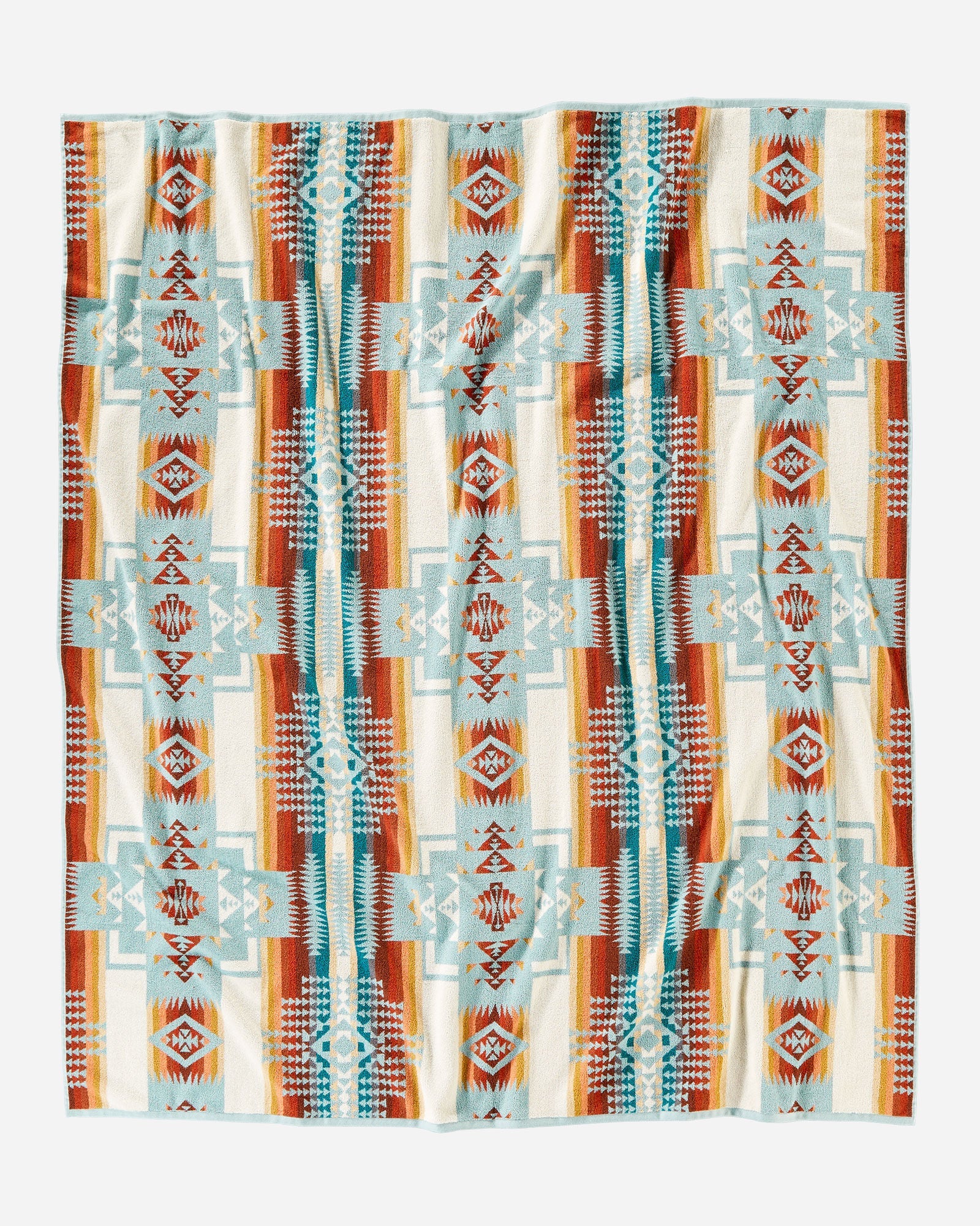 Towel For Two Chief Joseph Aqua