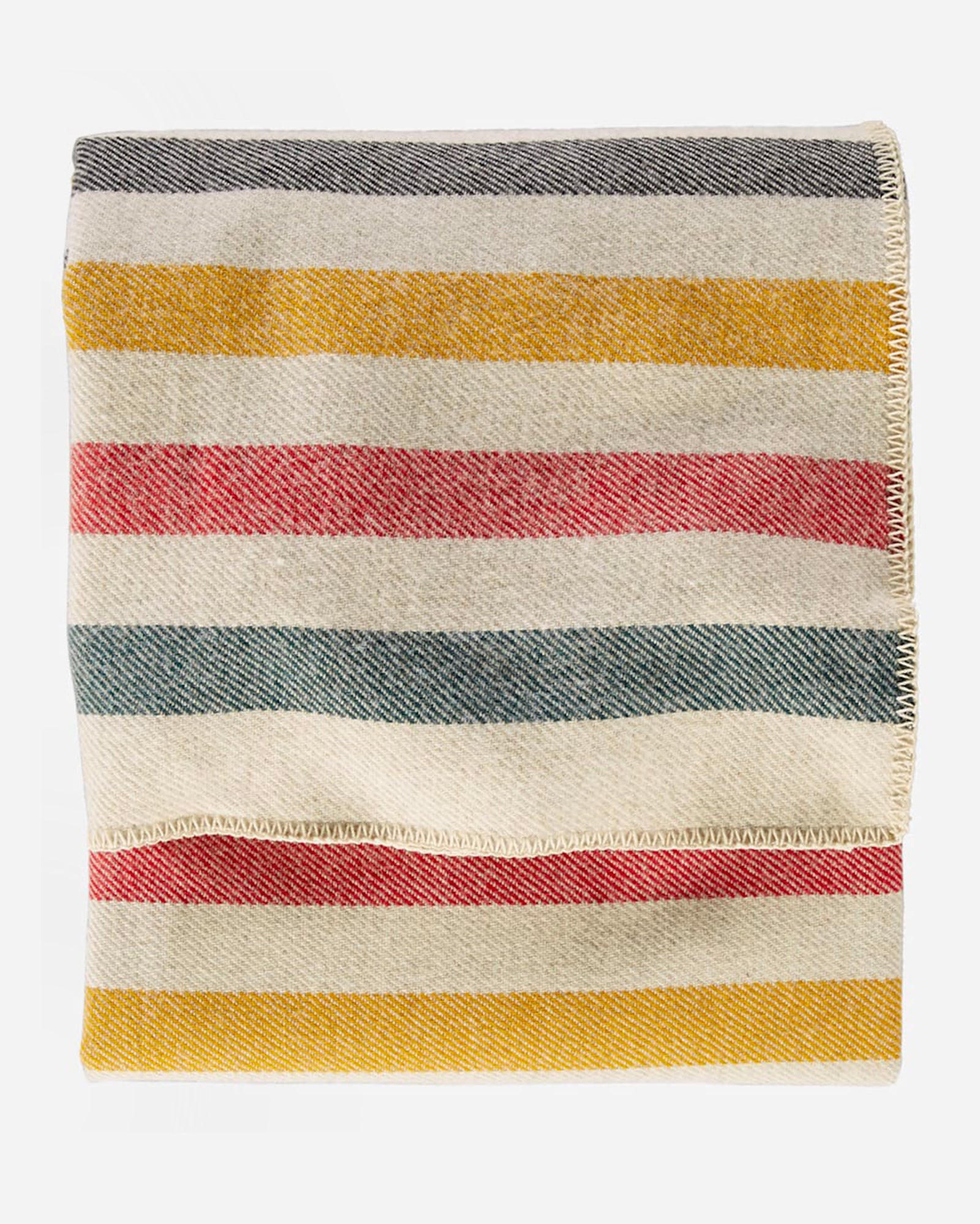 Eco Wise Blanket Vintage Glacier Stripe