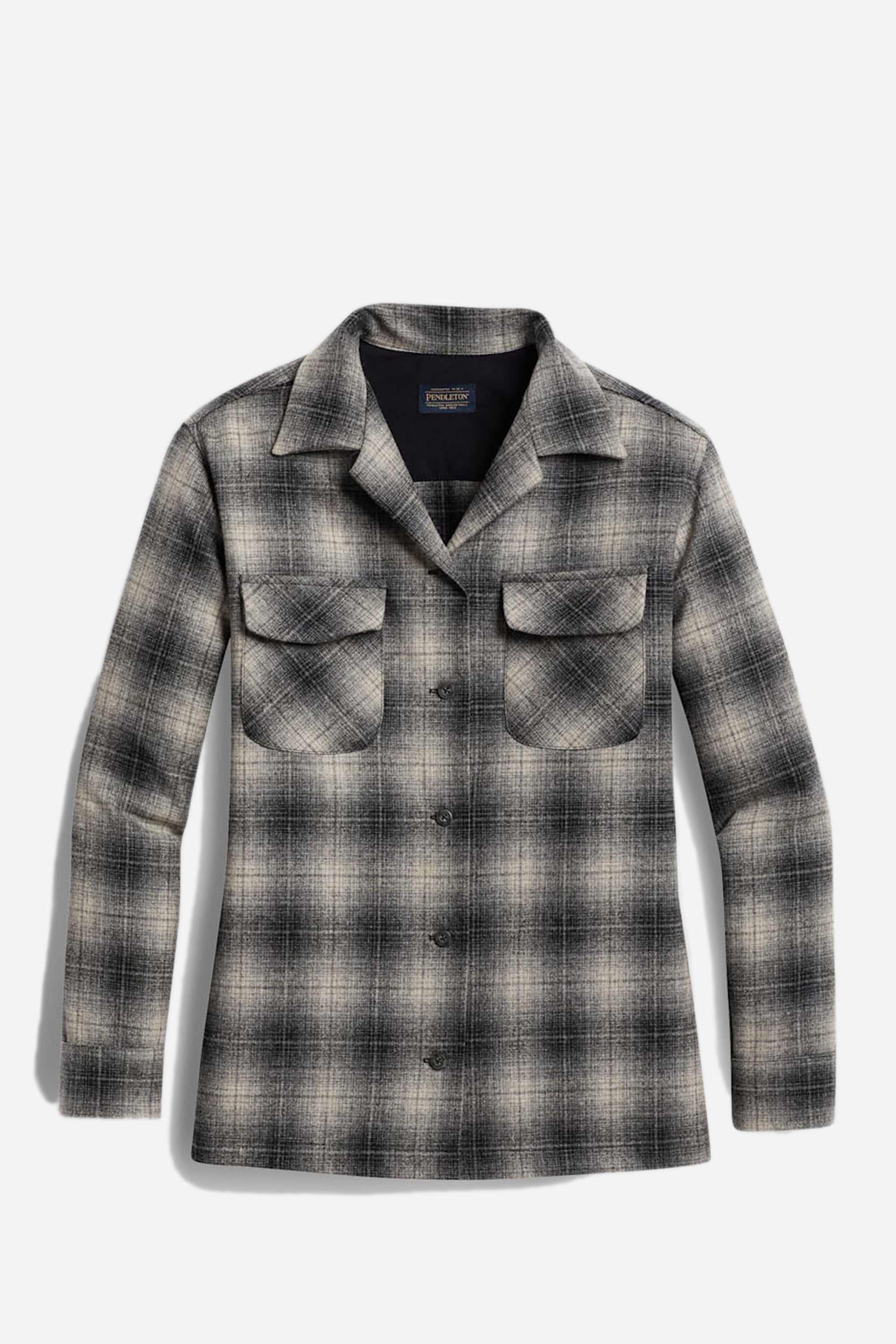 Boyfriend Board Shirt Grey/Black/Tan Ombre
