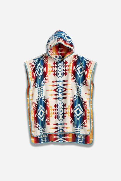 Pink Pendleton Hooded Towel for Kids