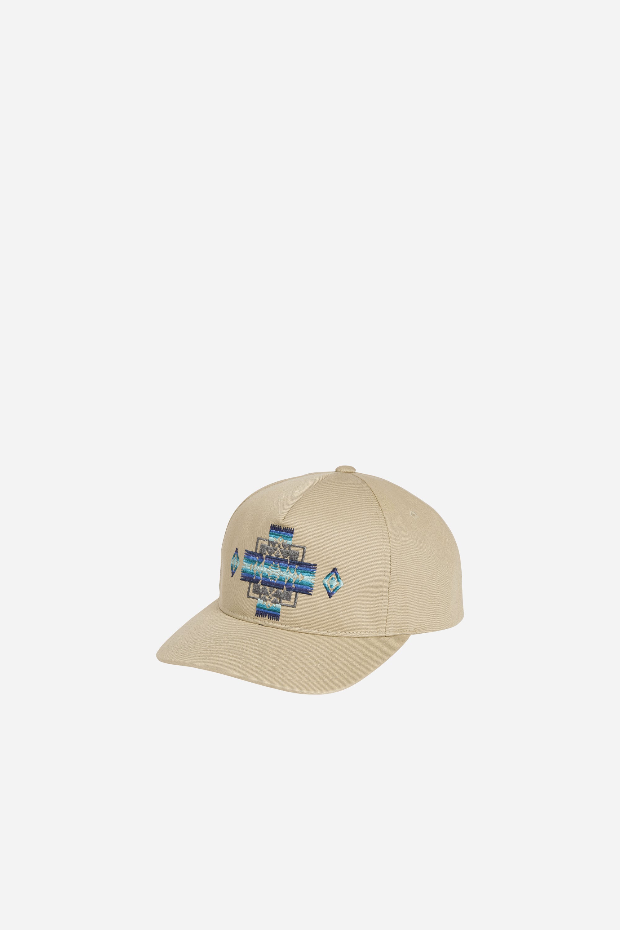 Embroidered Hat Taupe