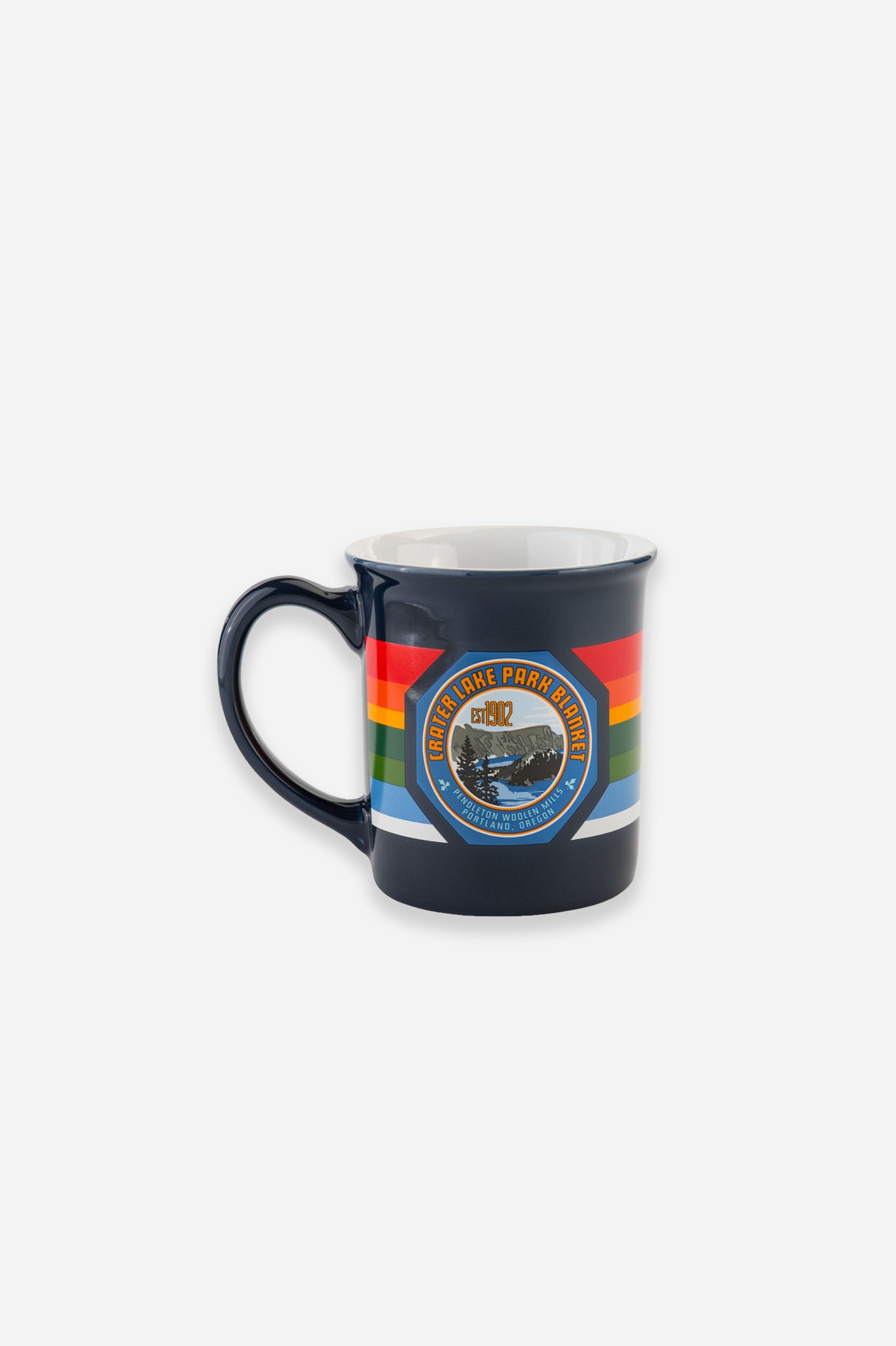 National Park Ceramic Mug Crater Lake Navy