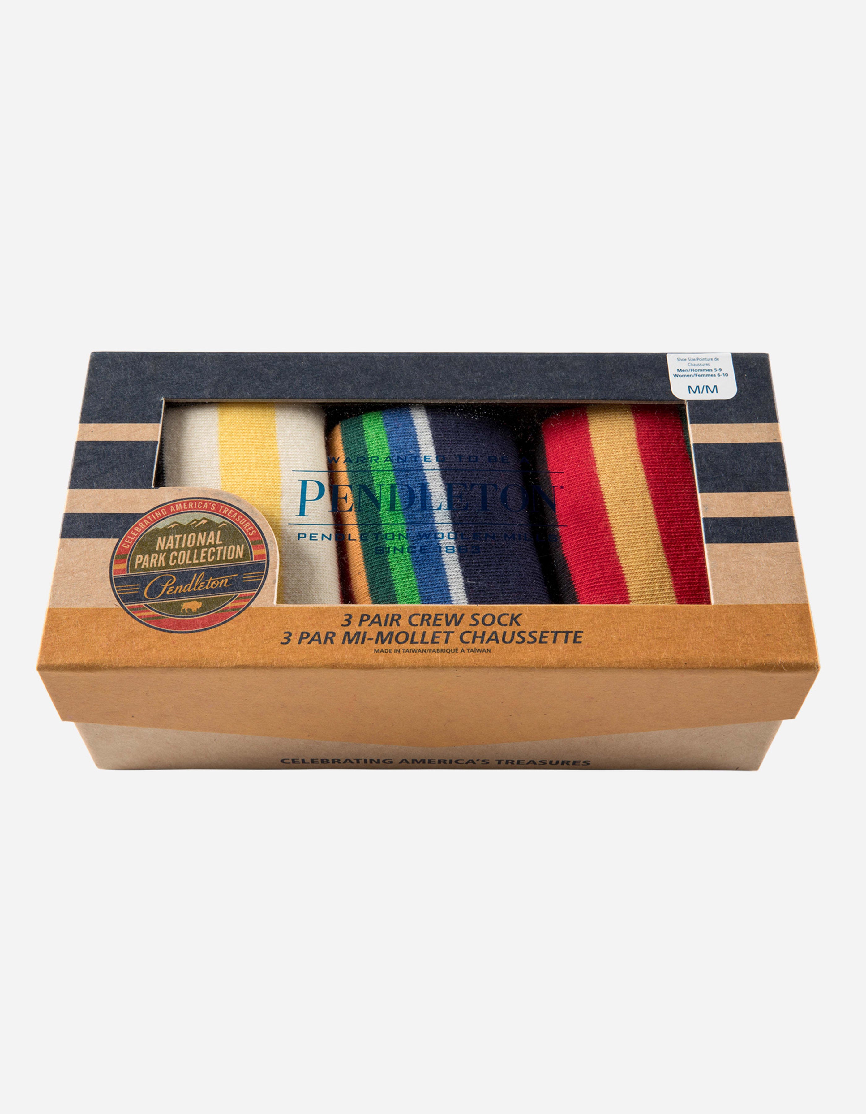 Kid's 3 Pack National Park Crew Socks