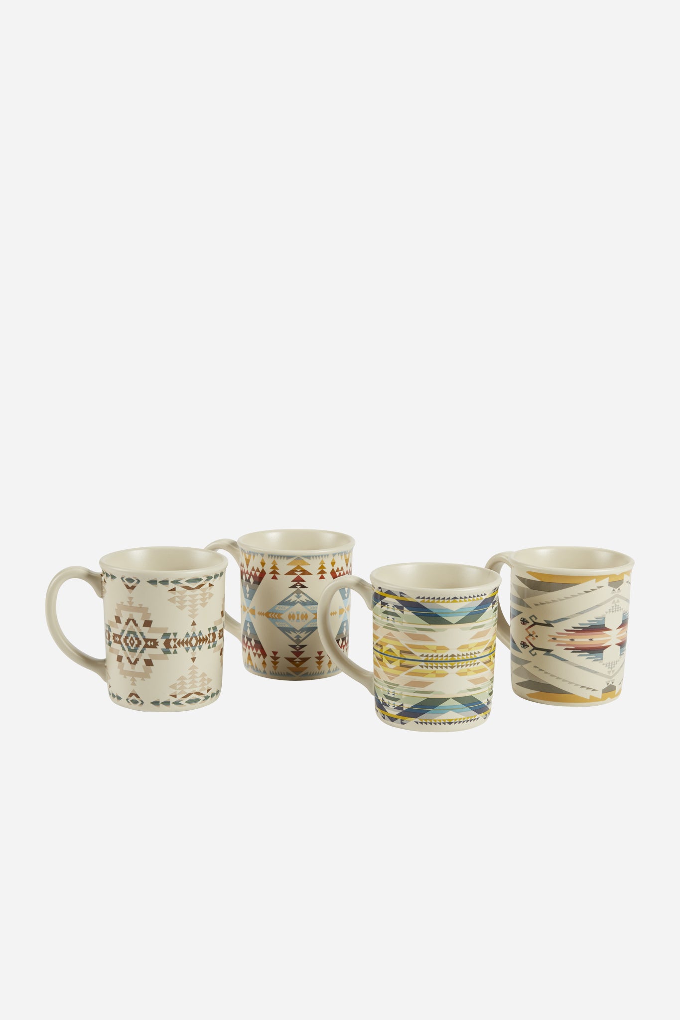 12 Oz Ceramic Mug Set High Desert Collection